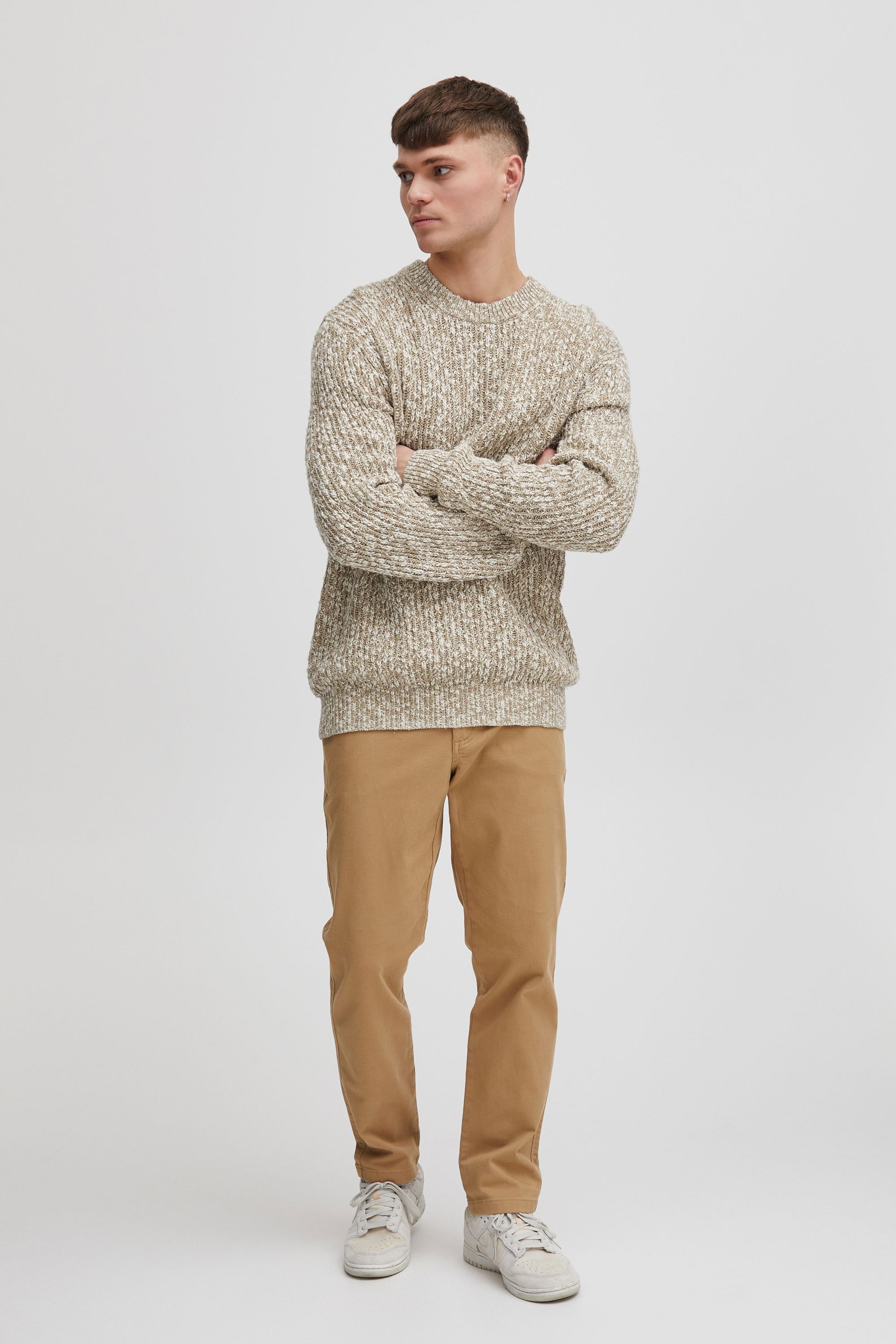 !Solid Strickfleece-Pullover »Strickpullover SDGubber«