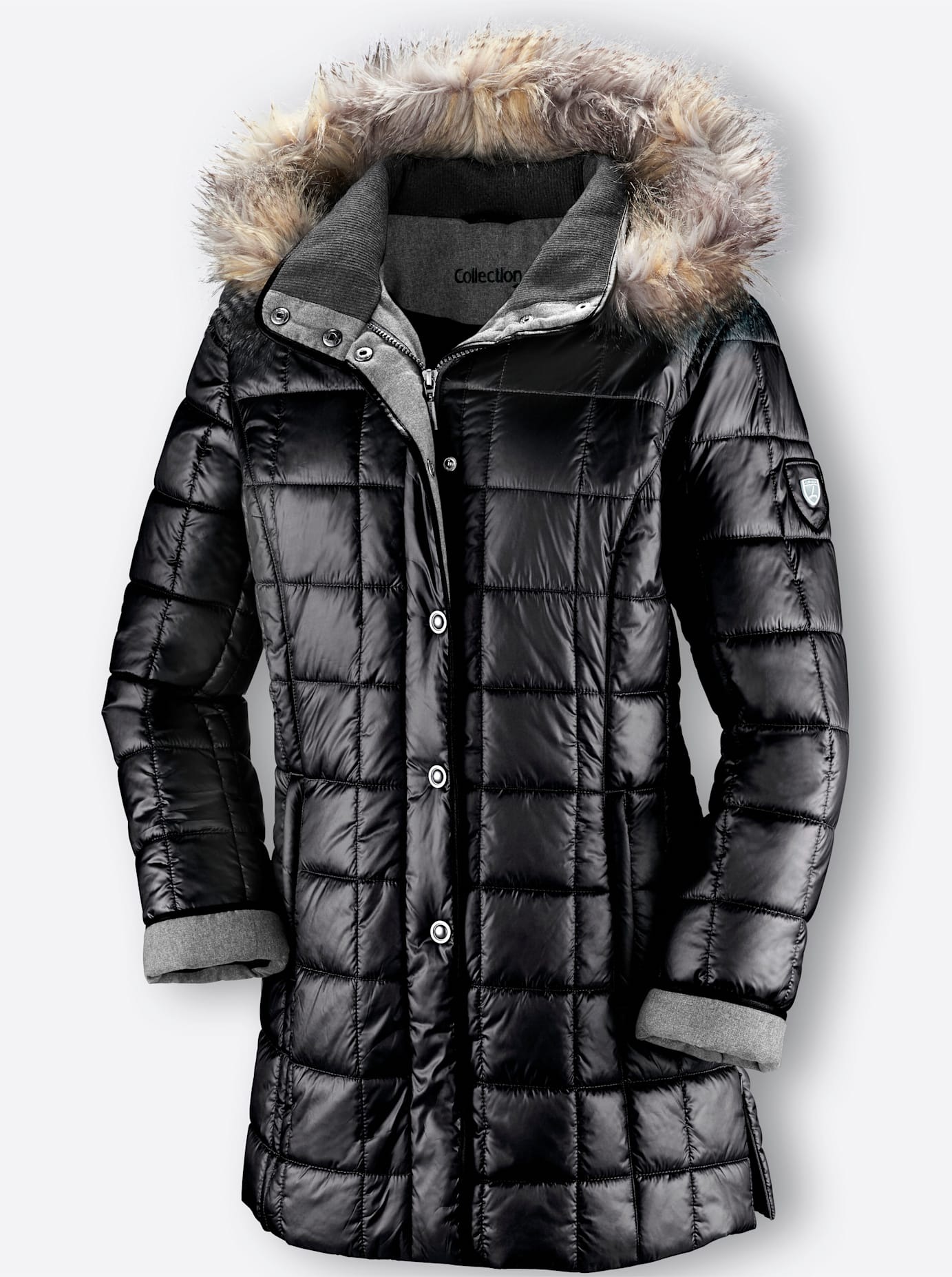 Casual Looks Steppjacke, mit Kapuze