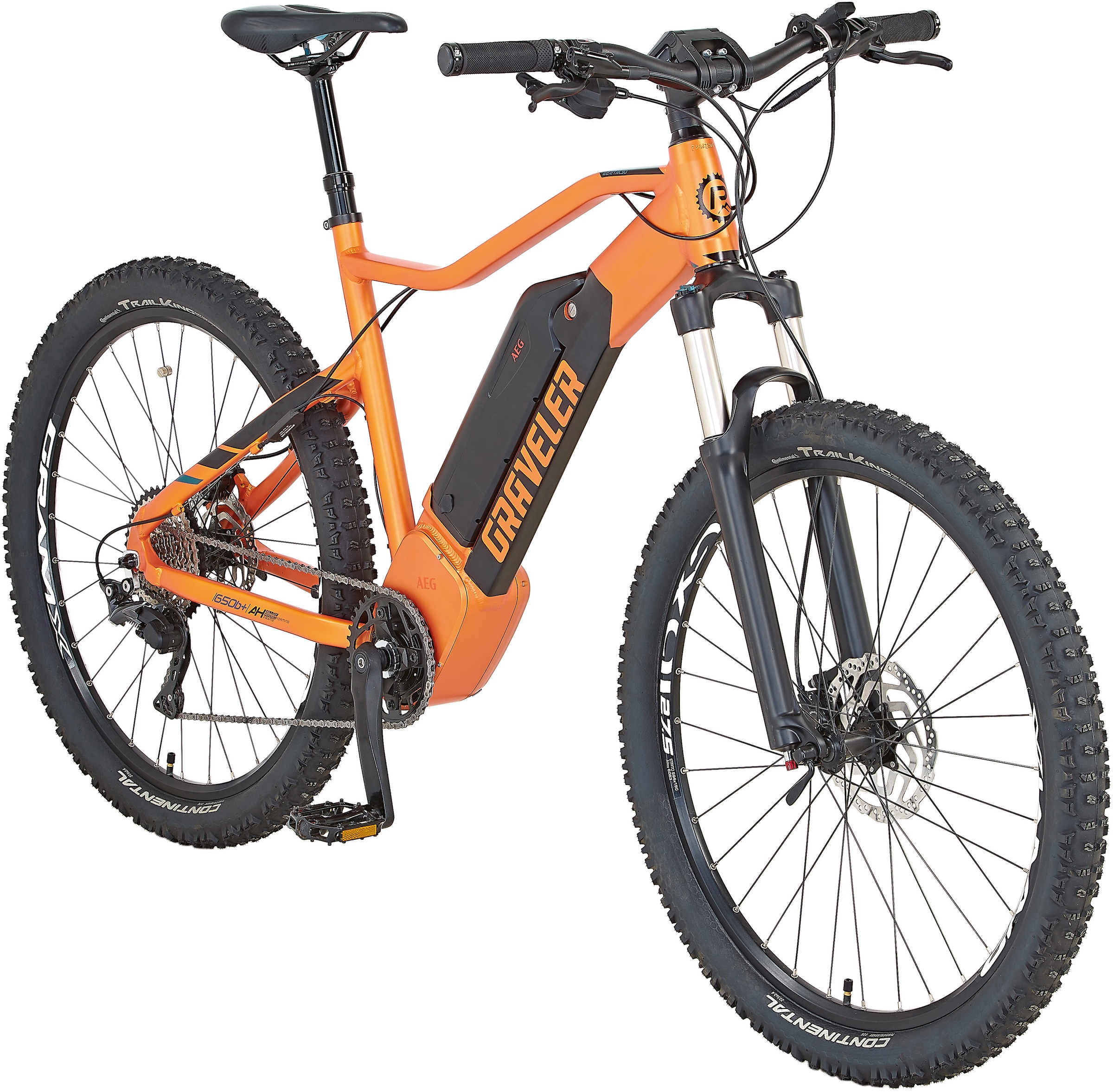 Prophete E-Bike »Graveler 22.ETM.30«, 10 Gang, Shimano, Deore XT, Mittelmotor 250 W, Pedelec, Elektrofahrrad für Damen u. Herren, MTB