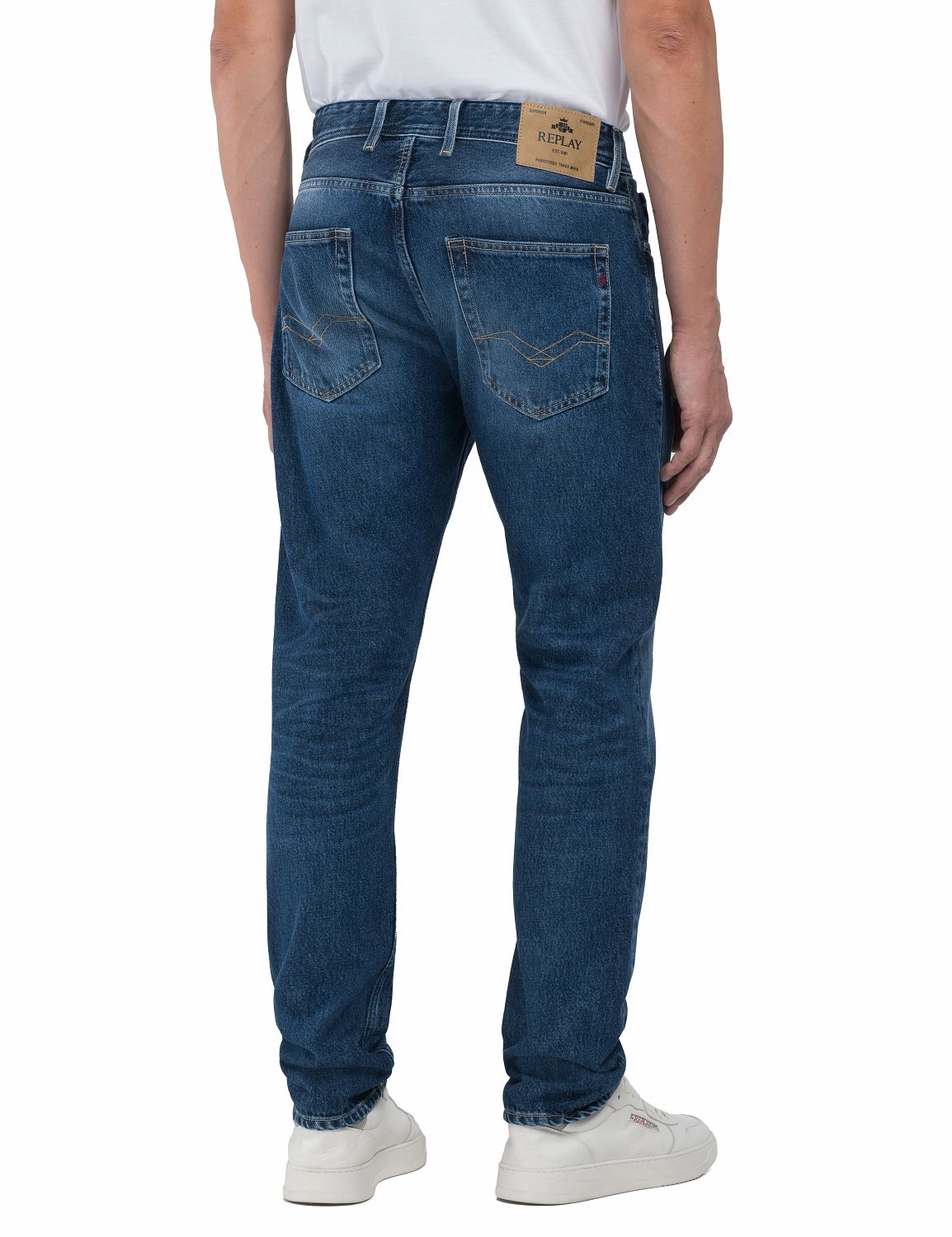 Replay Straight-Jeans »GROVER«, in vielen verschiedenen Waschungen, mit Stretch