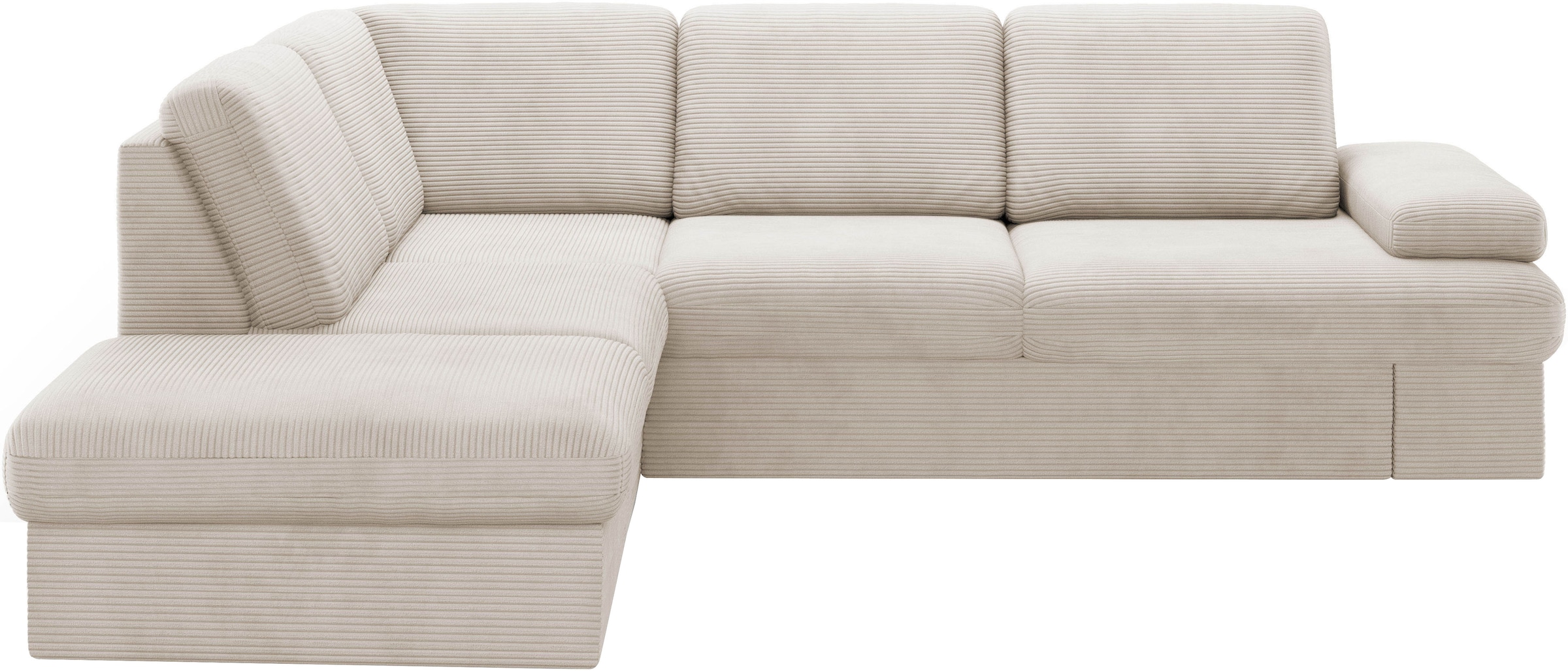 sit&more Ecksofa »Moreno«, mit Armteilverstellung,wahlweise mit Bettfunktion