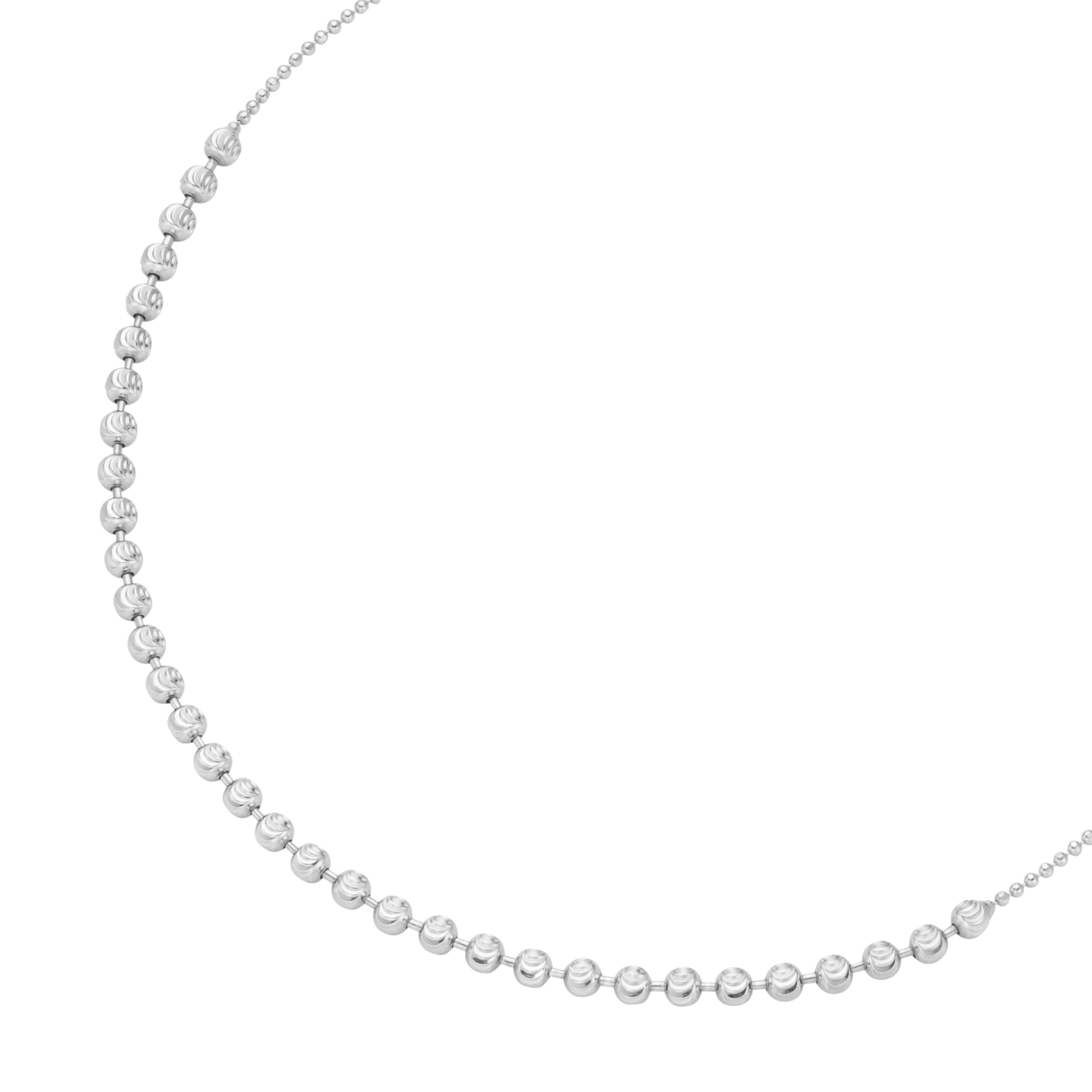 Collier »Collier elegante Kugelkette, Silber 925«