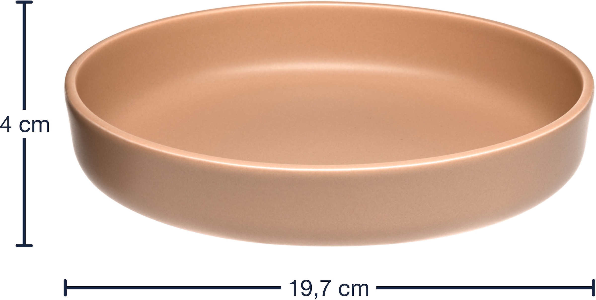 LEONARDO Teller-Set »Suppenteller ROMA, Keramikteller, ca. 20 cm, 6-teilig« Teller Set, Geschirr-Set, Service, spülmaschinengeeignet