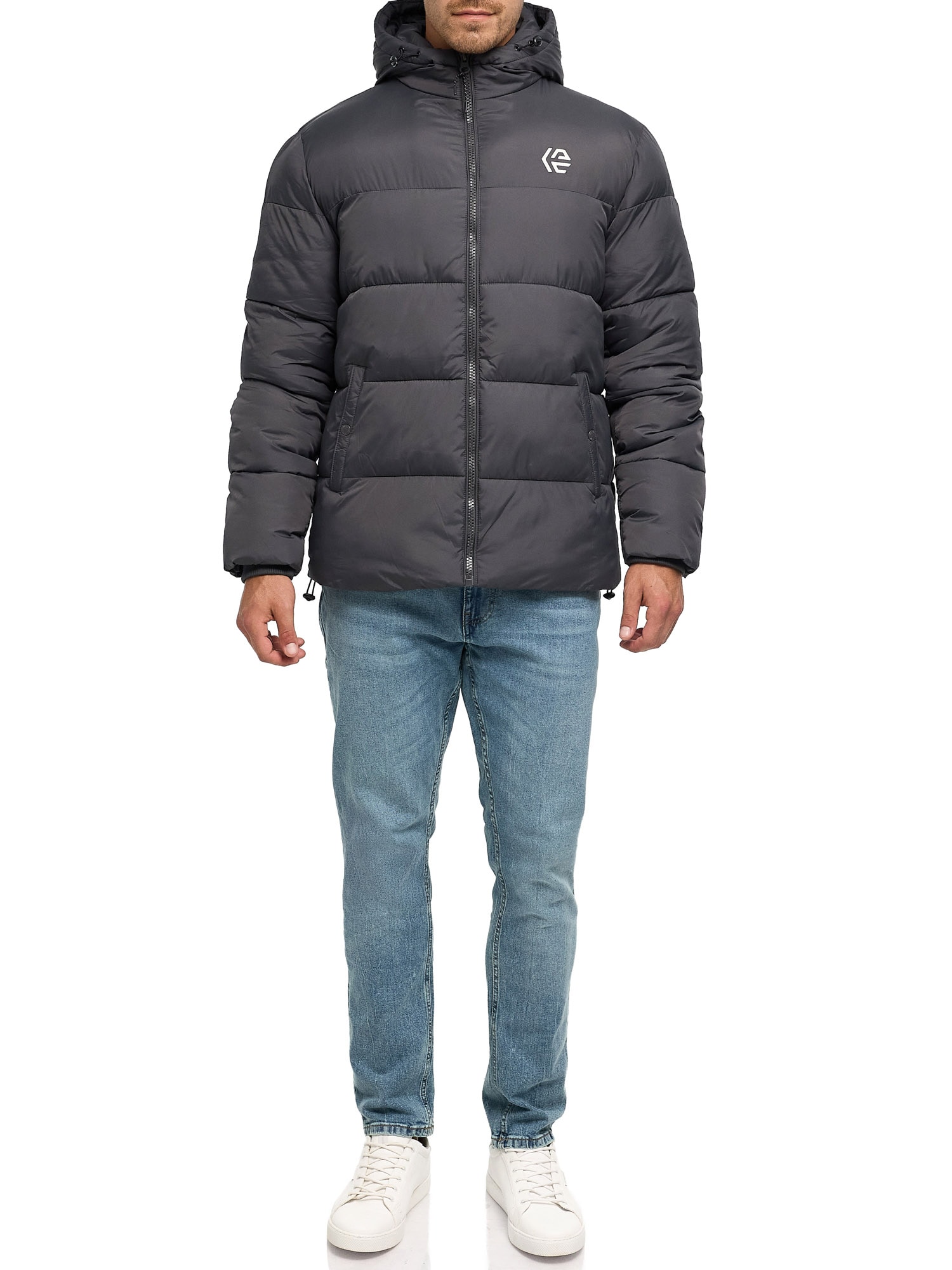 Indicode Steppjacke »INAlanin« mit Kapuze Kunstfaser, mit Steppung