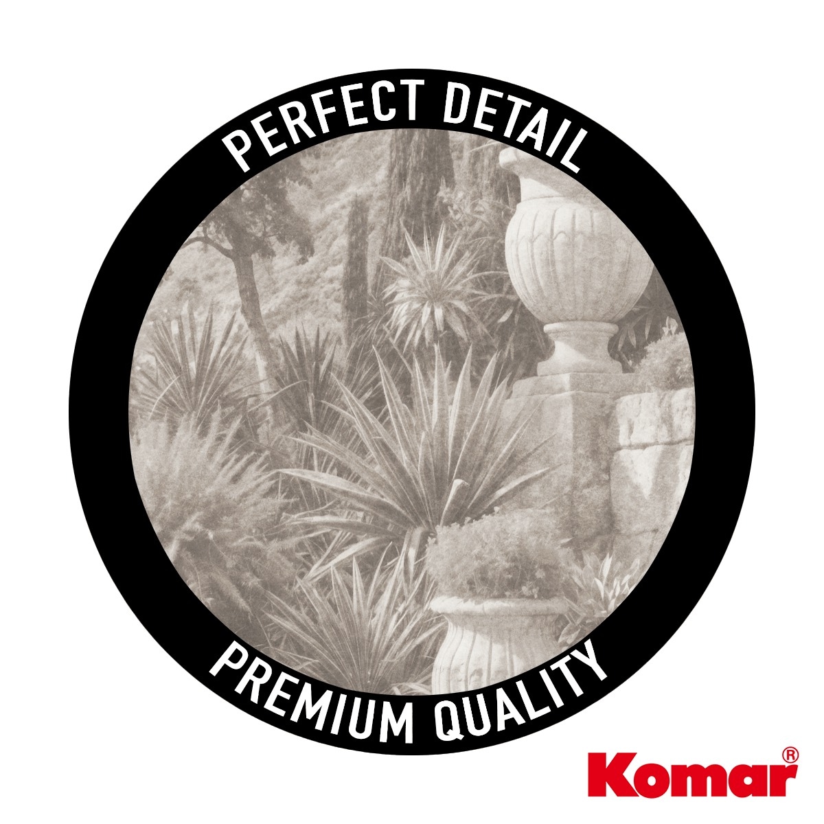 Komar Fototapete »Vlies Fototapete - Trompe l'oeil - Größe 400 x 250 cm« Motiv | bedruckt glatt