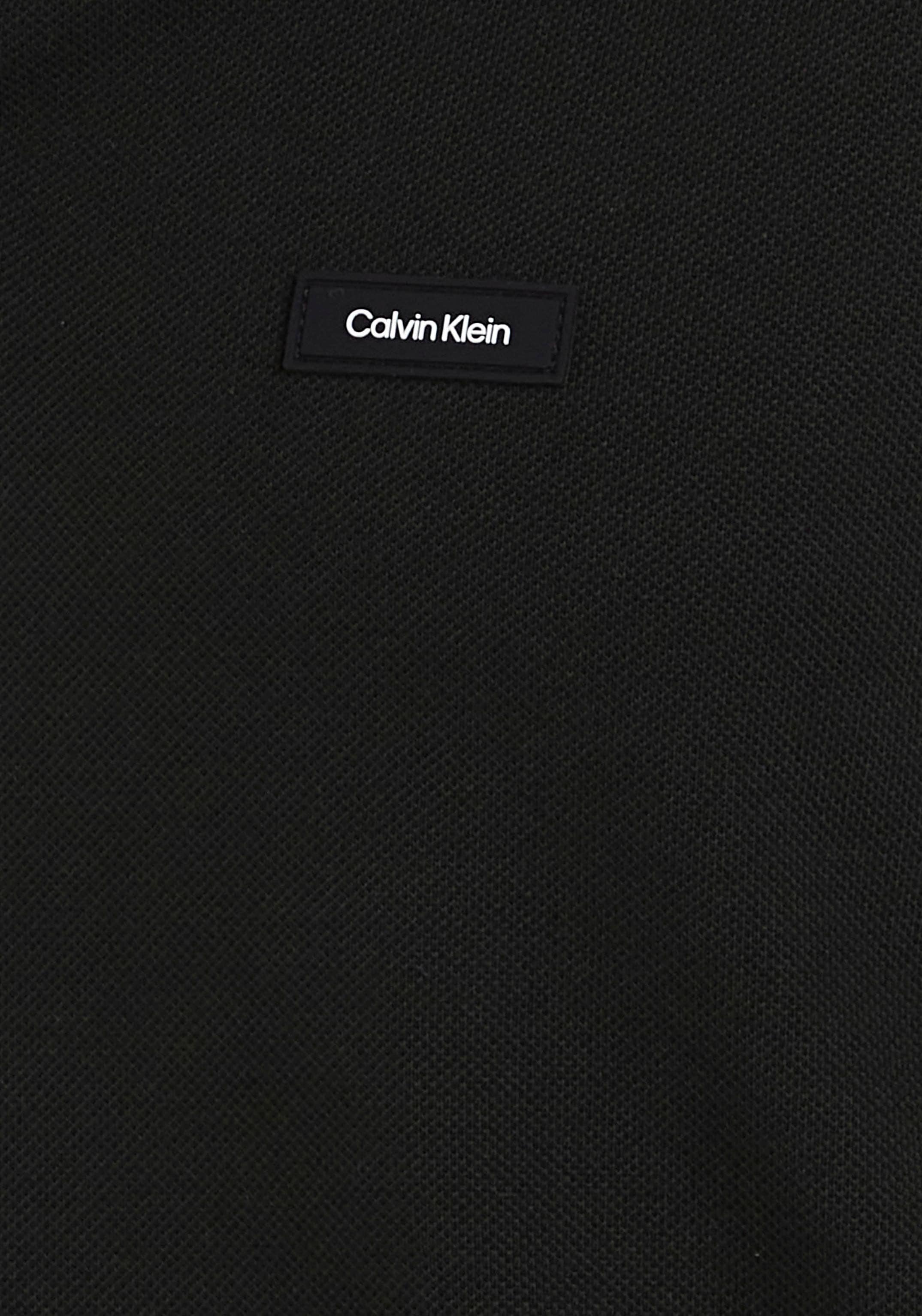 mit ♕ der Poloshirt, Calvin auf bei Klein Calvin Logo Brust Klein