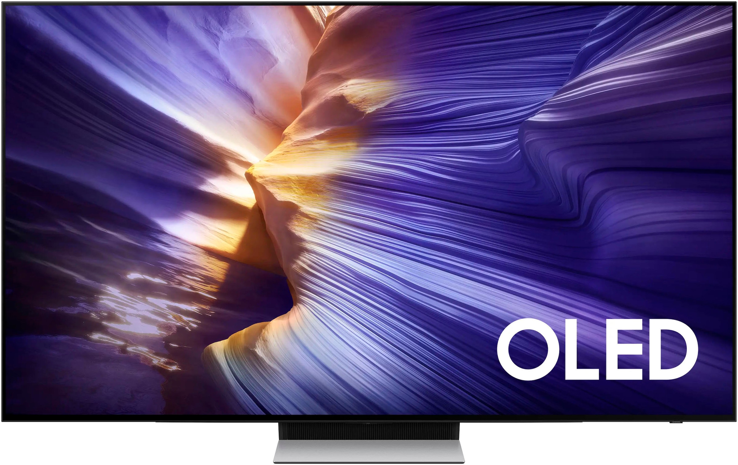 Samsung OLED-Fernseher »GQ55S90FAE«, 4K Ultra HD, Smart-TV, HDR+ & Glare Free, Dolby Atmos & AI Sound, Gaming Hub, bis zu 144Hz