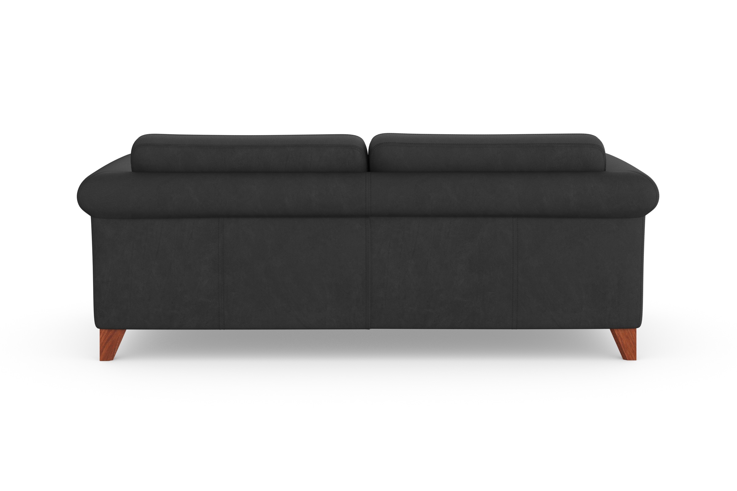 machalke® 3-Sitzer »amadeo«, Ledersofa mit geschwungenen Armlehnen, Breite 213 cm