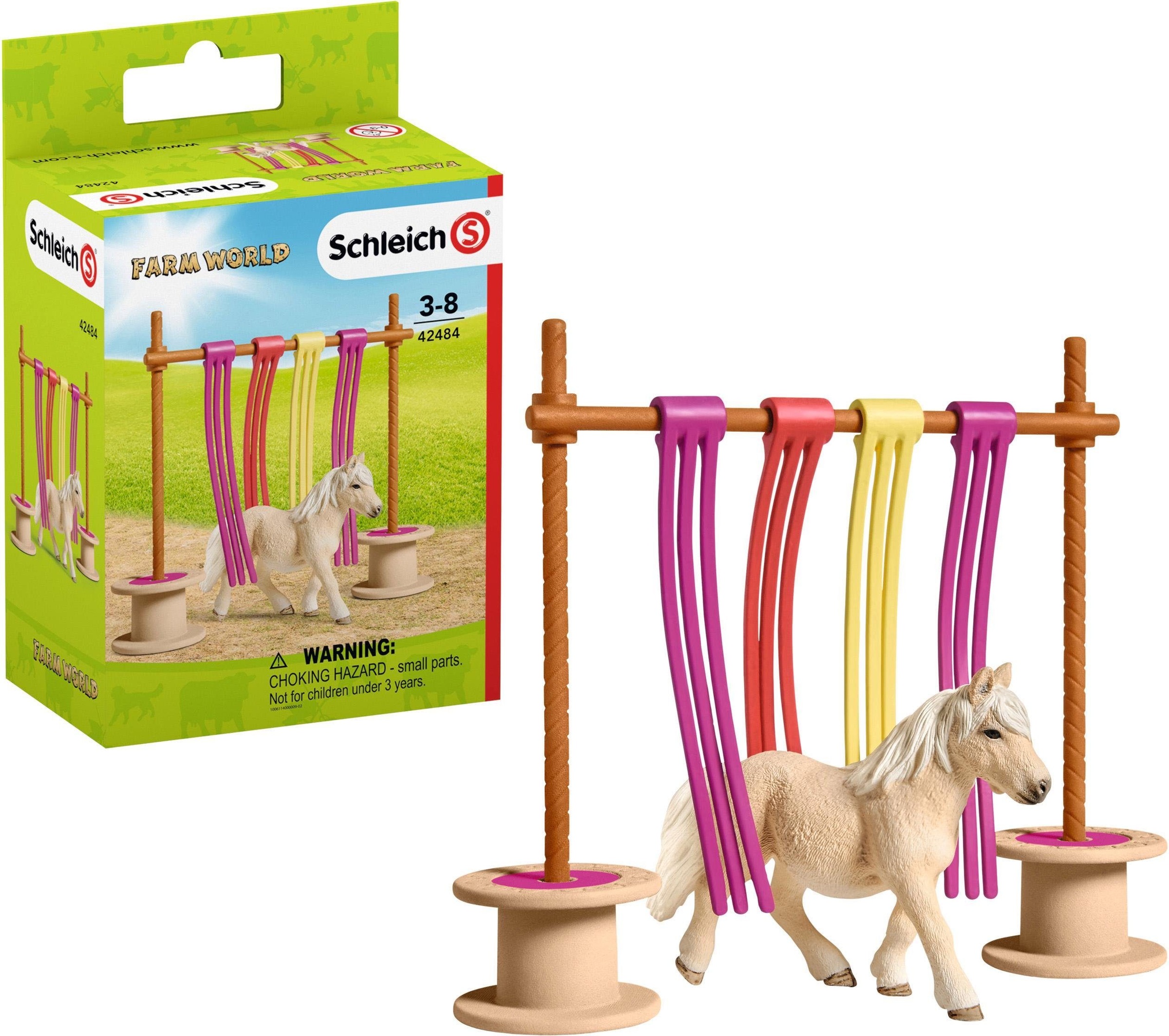 Schleich® Spielfigur »FARM WORLD, Pony Flattervorhang (42484)« kaufen