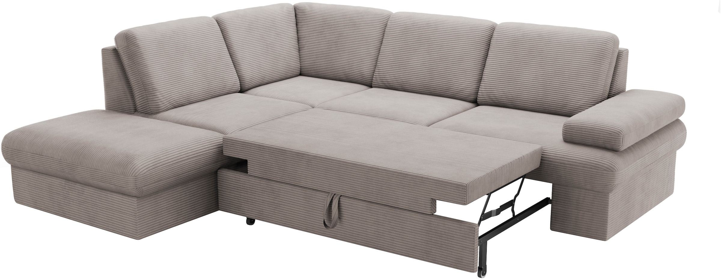 sit&more Ecksofa »Moreno«, mit Armteilverstellung,wahlweise mit Bettfunktion