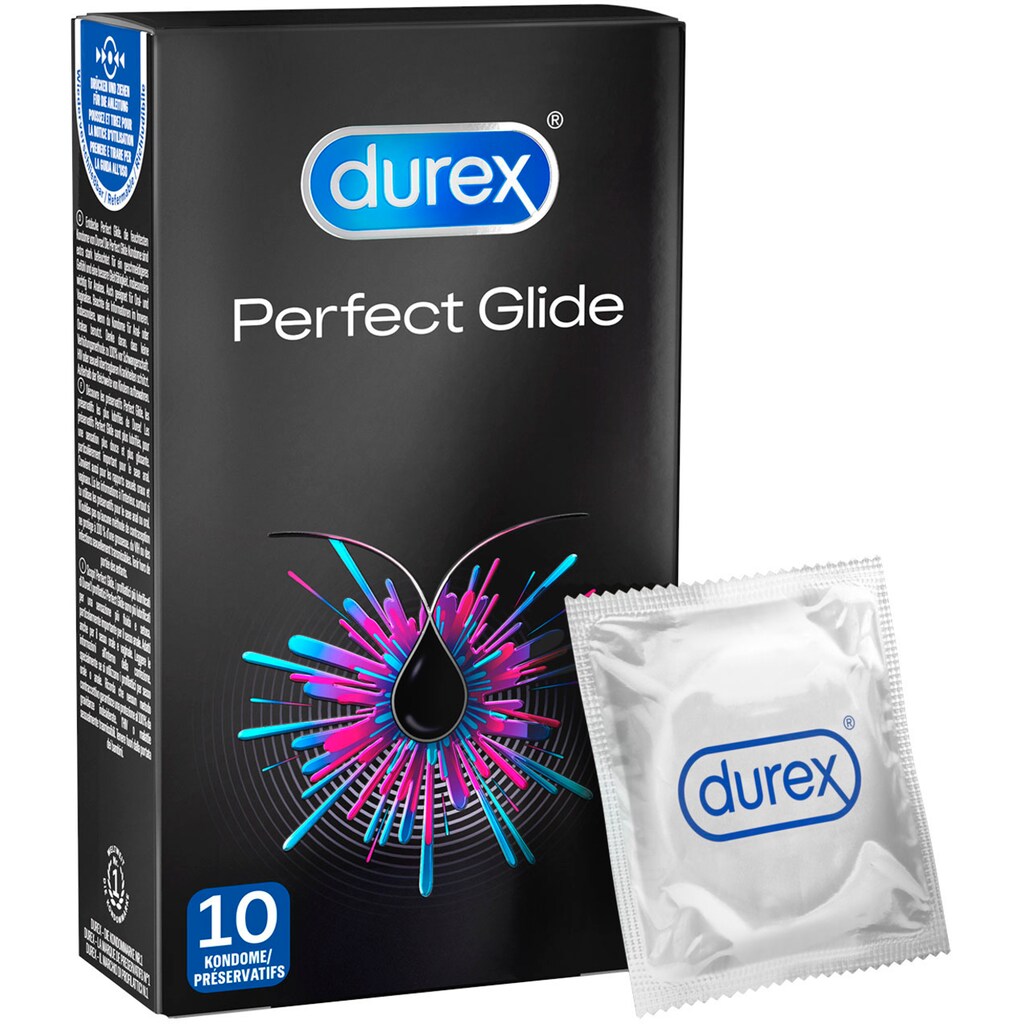 durex Kondome »Perfect Glide«, (Packung, 10 St.)