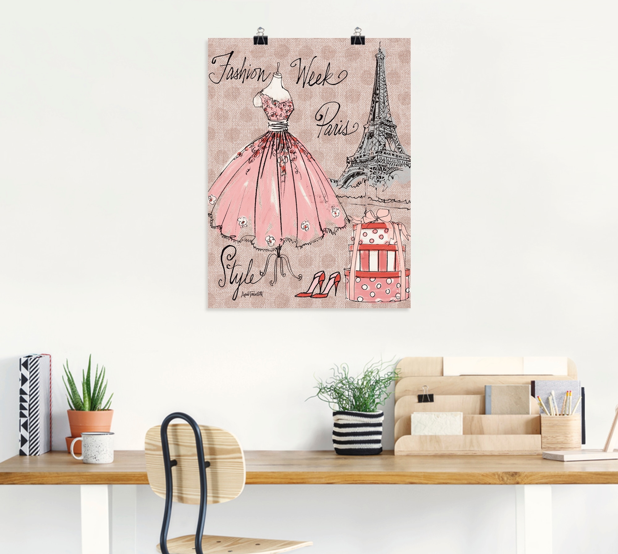 Artland Wandbild »Fashion Week III« Mode 1 Stk. tlg. als Leinwandbild, Poster, Wandaufkleber in verschied. Größen