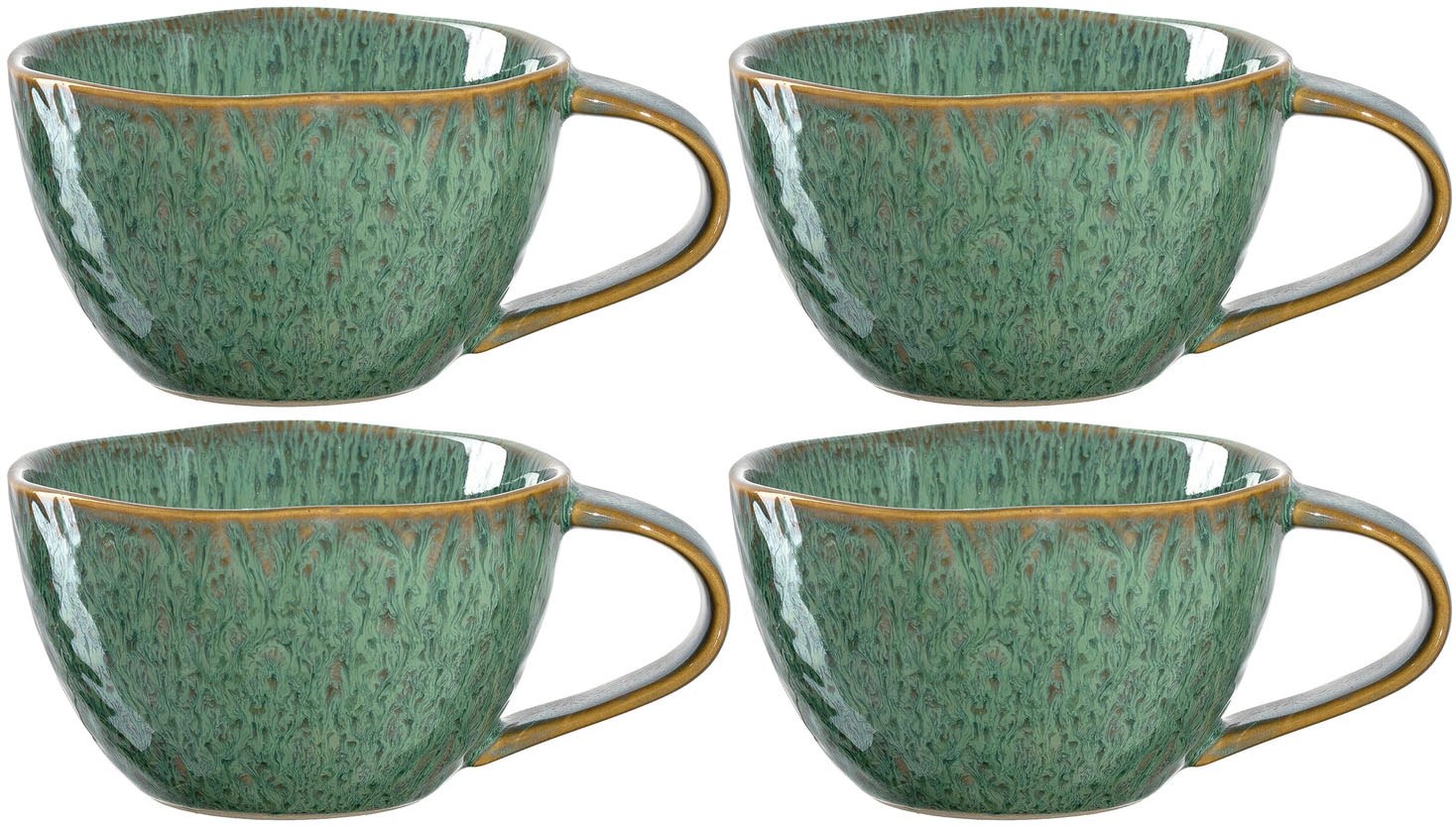 LEONARDO Tasse »MATERA«, (Set, 4 tlg.), 290 ml, 4-teilig