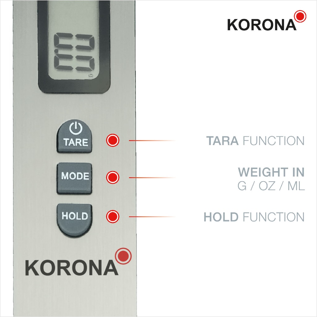 KORONA Löffelwaage »EVA 79500«