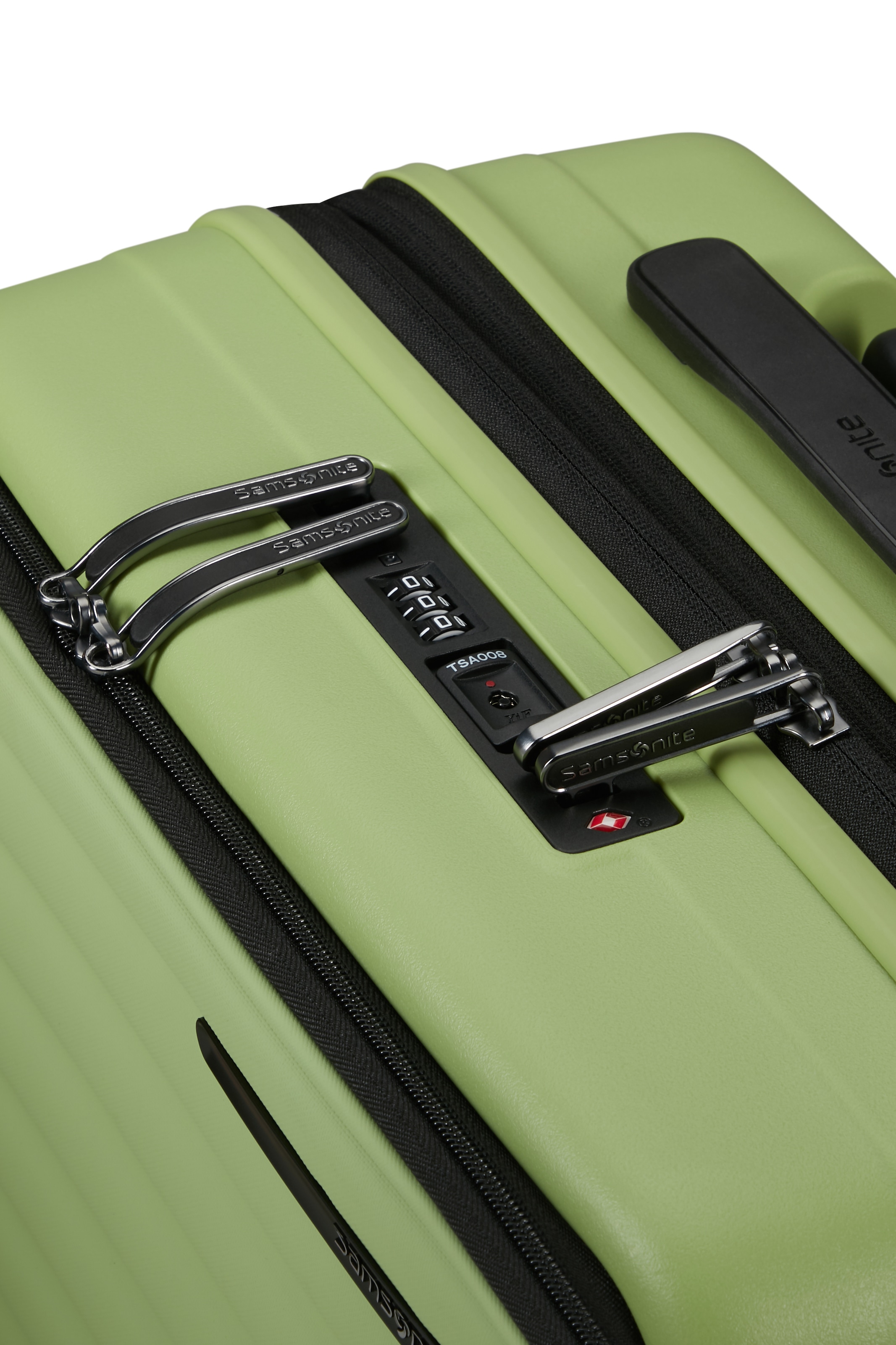 Samsonite Hartschalen-Trolley »RESTACKD, verschiedene Größen und Farben« mit Packtaschen,  42 l 4 Rollen Reisekoffer mit TSA Schloss Volumenerweiterung Packtaschen