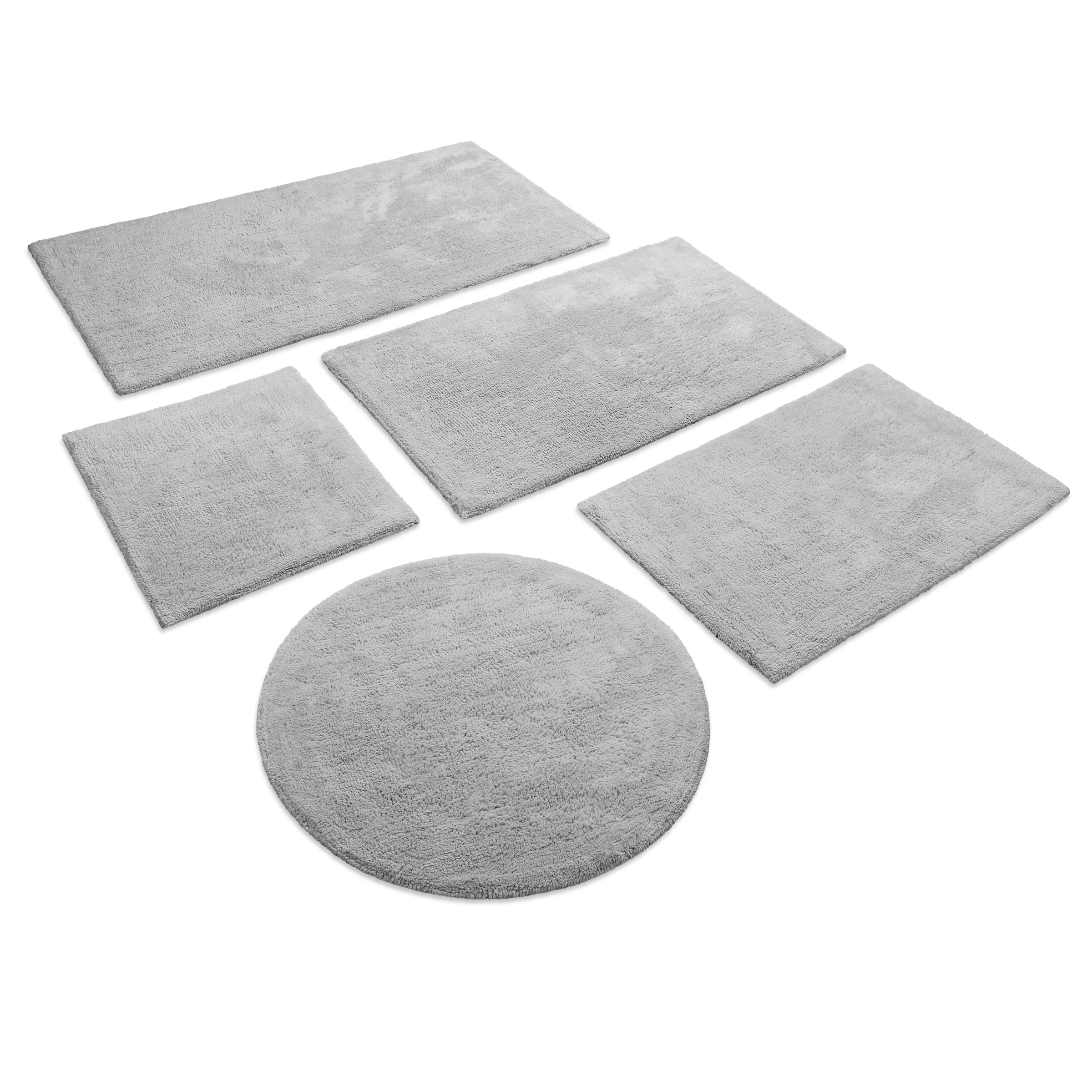 Wecon home Basics Badematte "Erik" Höhe 20 mm waschbar, rutschfest, sehr weich, strapazierfähig, pflegeleicht