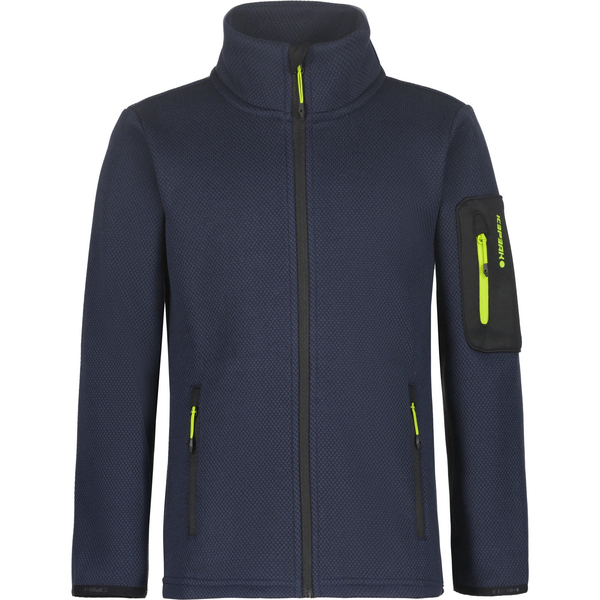 Icepeak Funktionsjacke »K FLEECEJACKE KEVELAER«, mit hohem Stehkragen