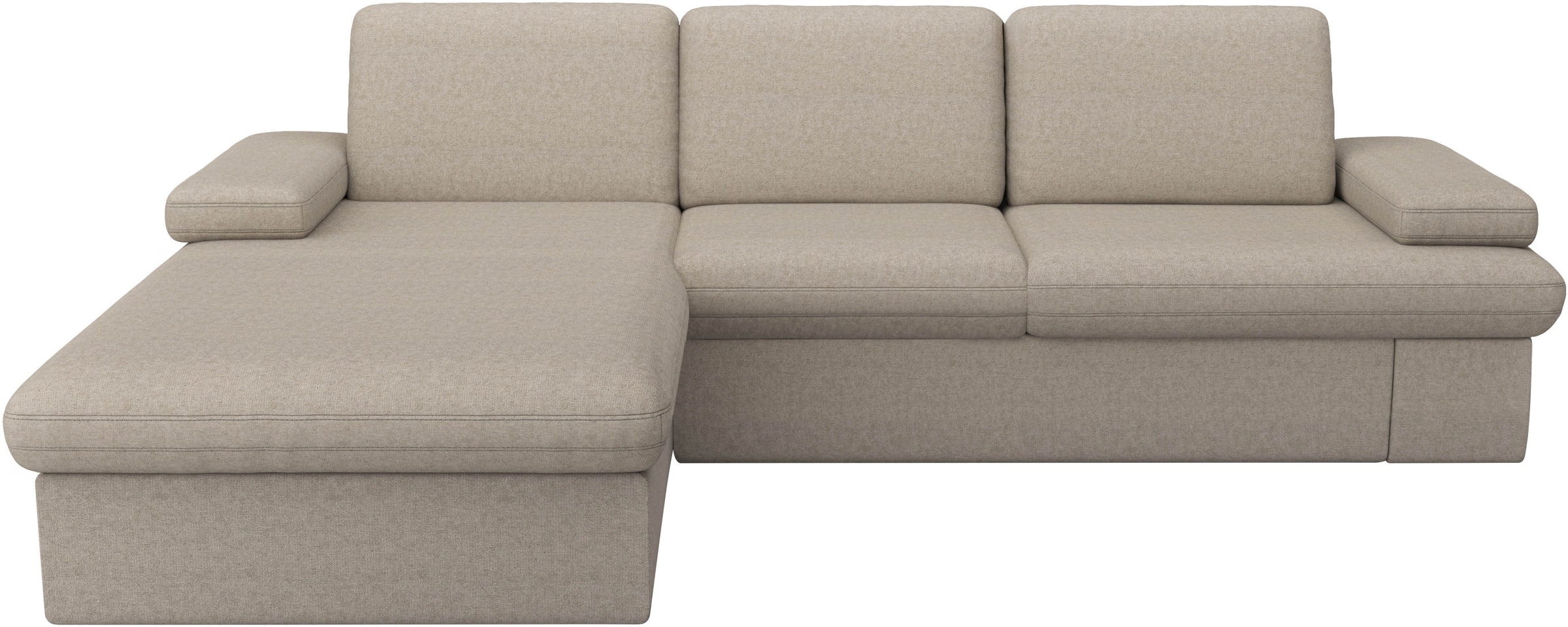 sit&more Ecksofa »Moreno«, mit Armteilverstellung,wahlweise mit Bettfunktion