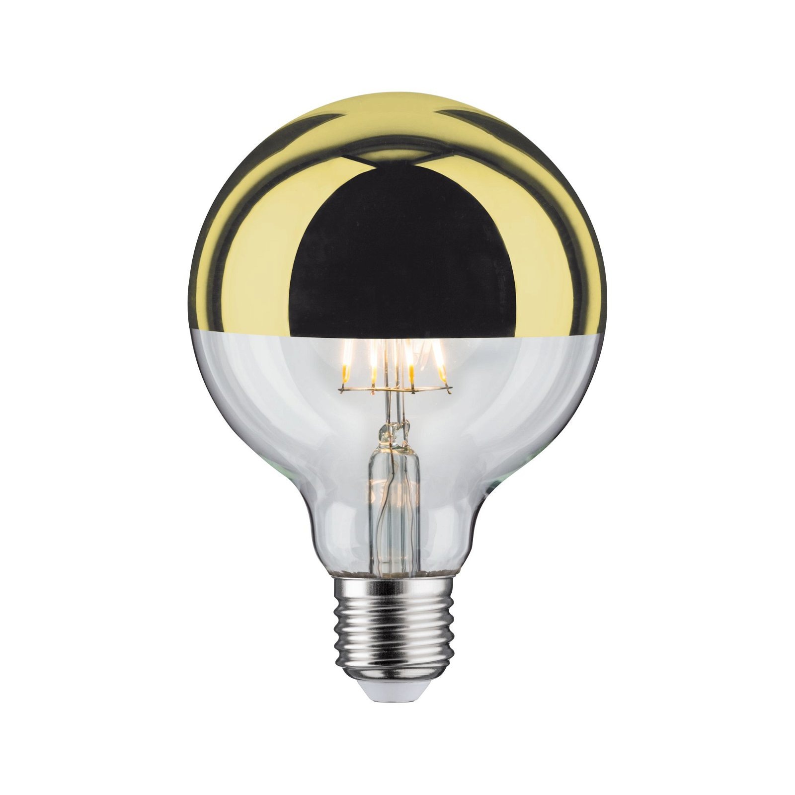Paulmann LED-Leuchtmittel »230V Globe G95 600lm 6,5W 2700K Gold«, 1 St., Warmweiß