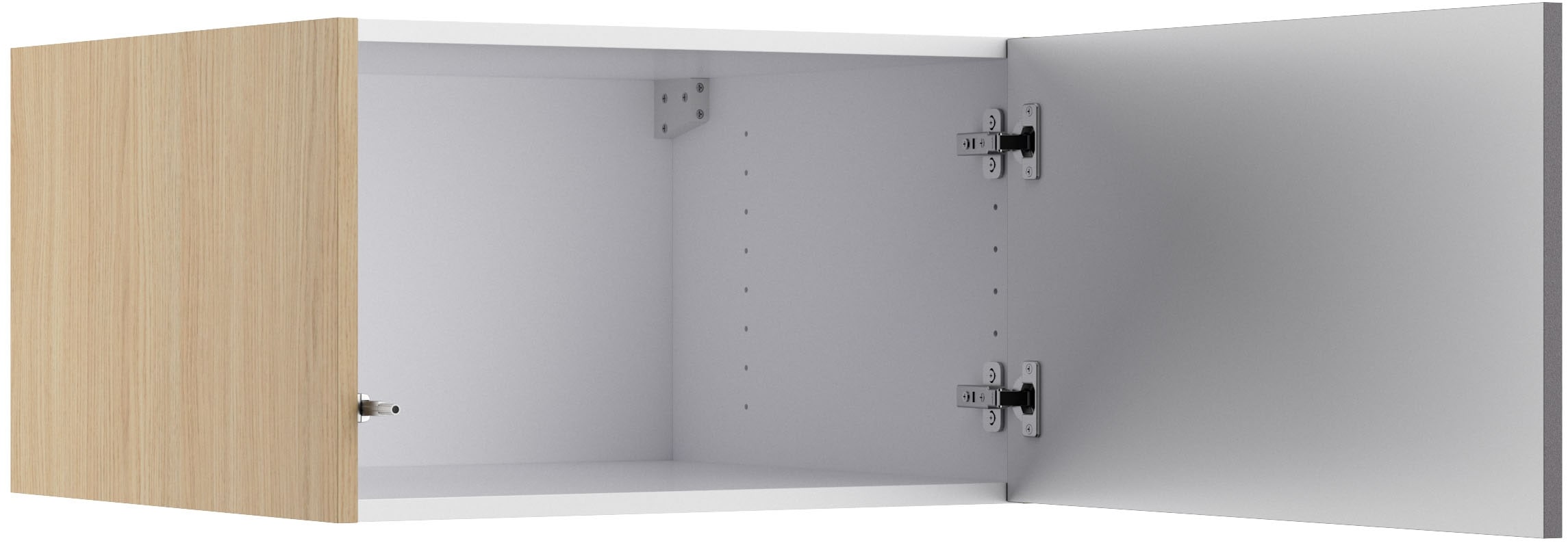 KOCHSTATION Aufsatzschrank »KS-Lucy« Breite 60 cm, Tiefe 57,1 cm,  mit 1 Tür "Push to Open"