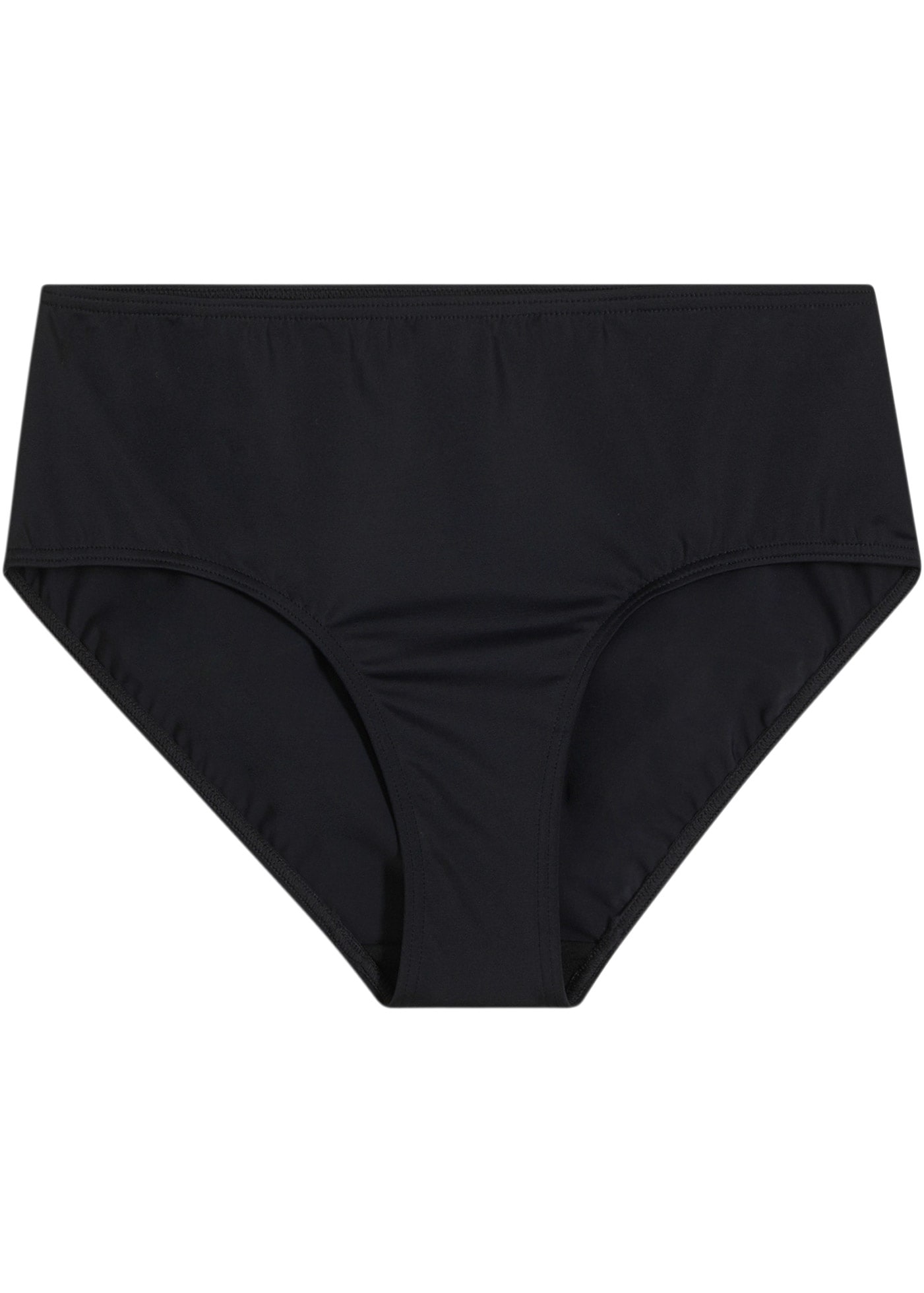 bonprix Highwaist-Bikini-Hose hochgeschnittene Passform, elastischer Bund