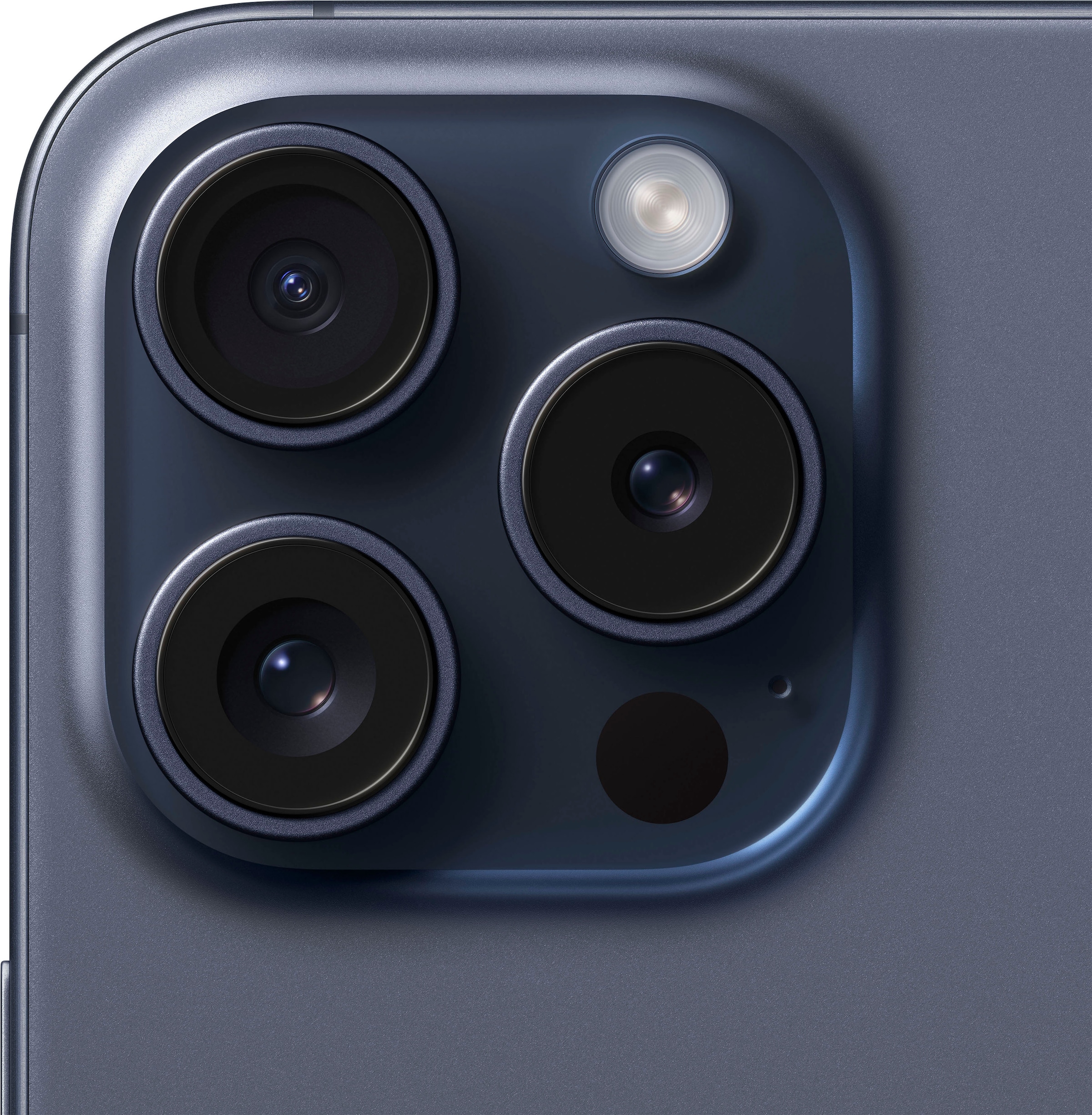Apple Smartphone »iPhone 15 Pro 256GB«, blue titanium, 15,5 cm/6,1 Zoll, 256 GB Speicherplatz, 48 MP Kamera
