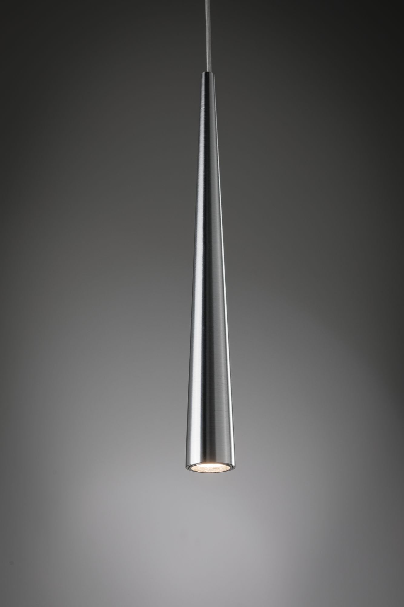 Paulmann LED Pendelleuchte »Gutta 1x7W Alu gebürstet 230V Metall«, 1 flammig