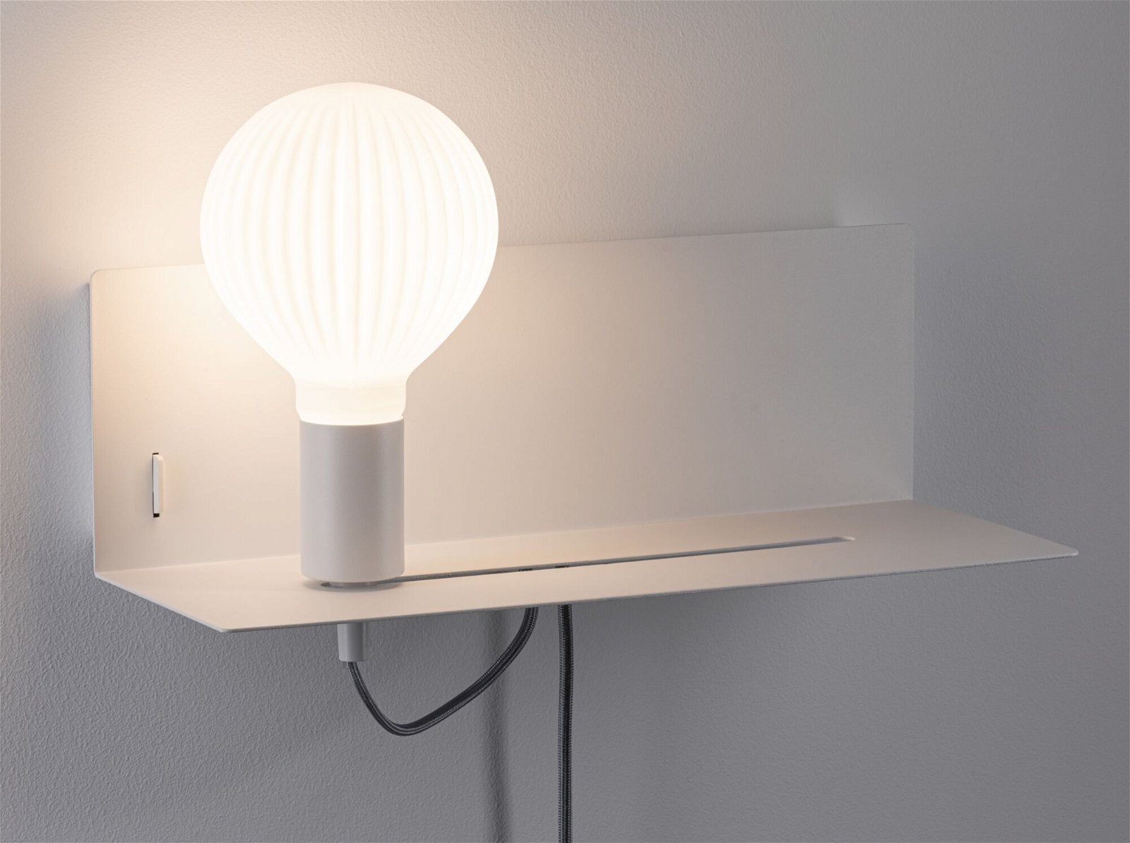 Paulmann Wandleuchte »Devara max. 1x40W USBC 230V Metall«, 1 flammig, Leuchtmittel E27 | ohne Leuchtmittel, E27