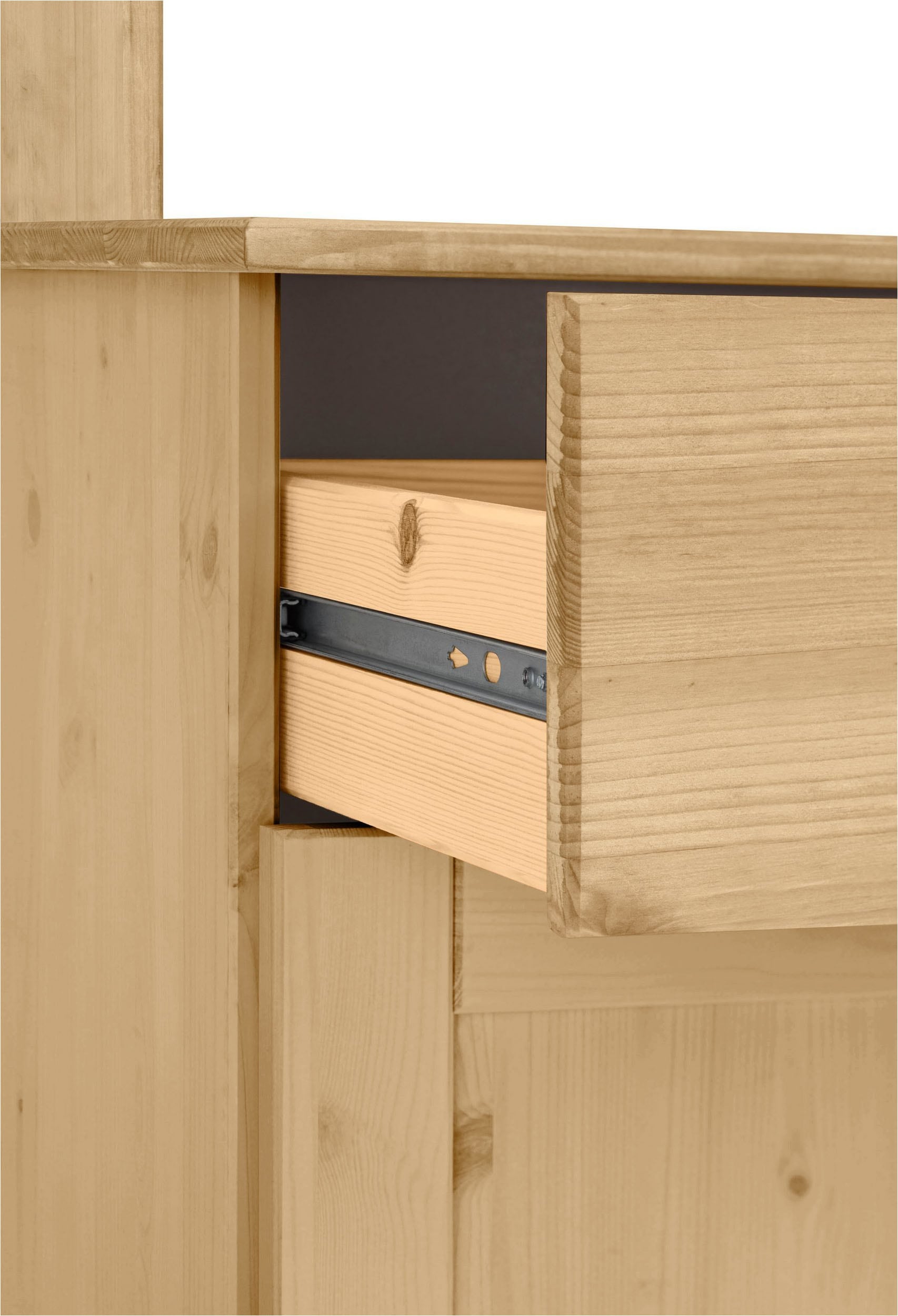 Home affaire Küchenbuffet »Alby« Breite 85 cm, 2 Glastüren