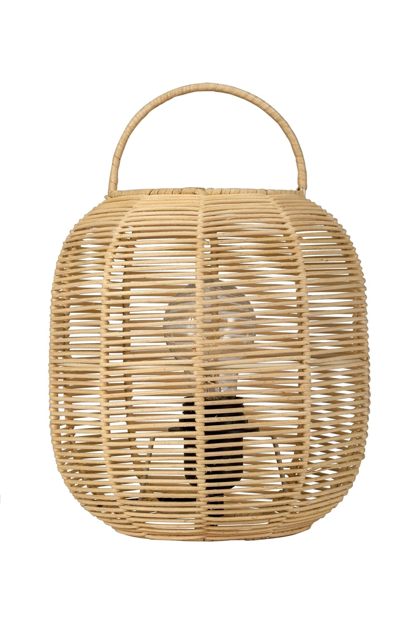 Pauleen Tischleuchte »Boho Glow max20W Beige/Weiß 230V Metall/Rattan«, 1 flammig, Leuchtmittel E27 | ohne Leuchtmittel, E27