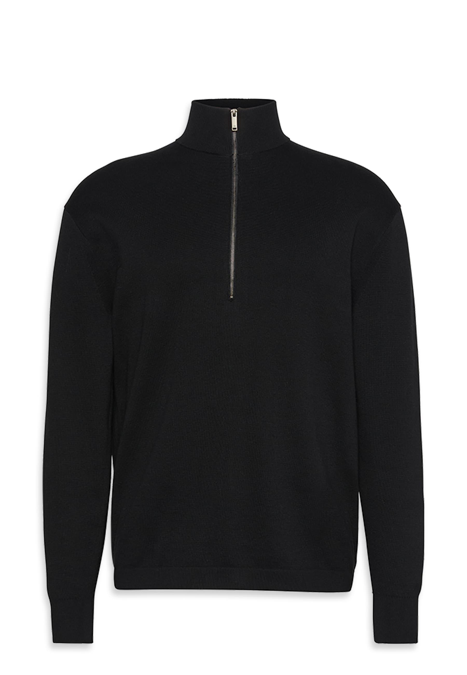 Calvin Klein Jeans Strickpullover Stehkragen mit Reißverschluss, Regular fit