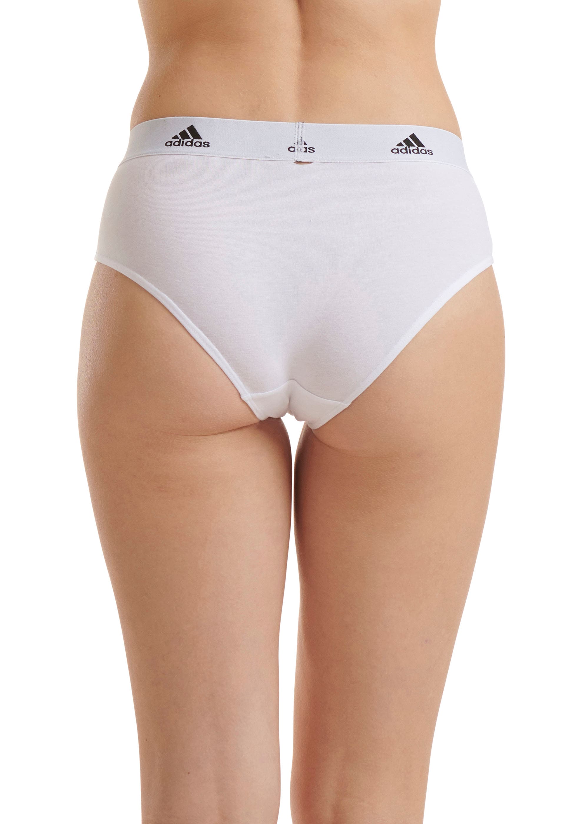 adidas Sportswear Bikinislip, (3er-Pack), Logoband bei mit elastischem ♕ Slip