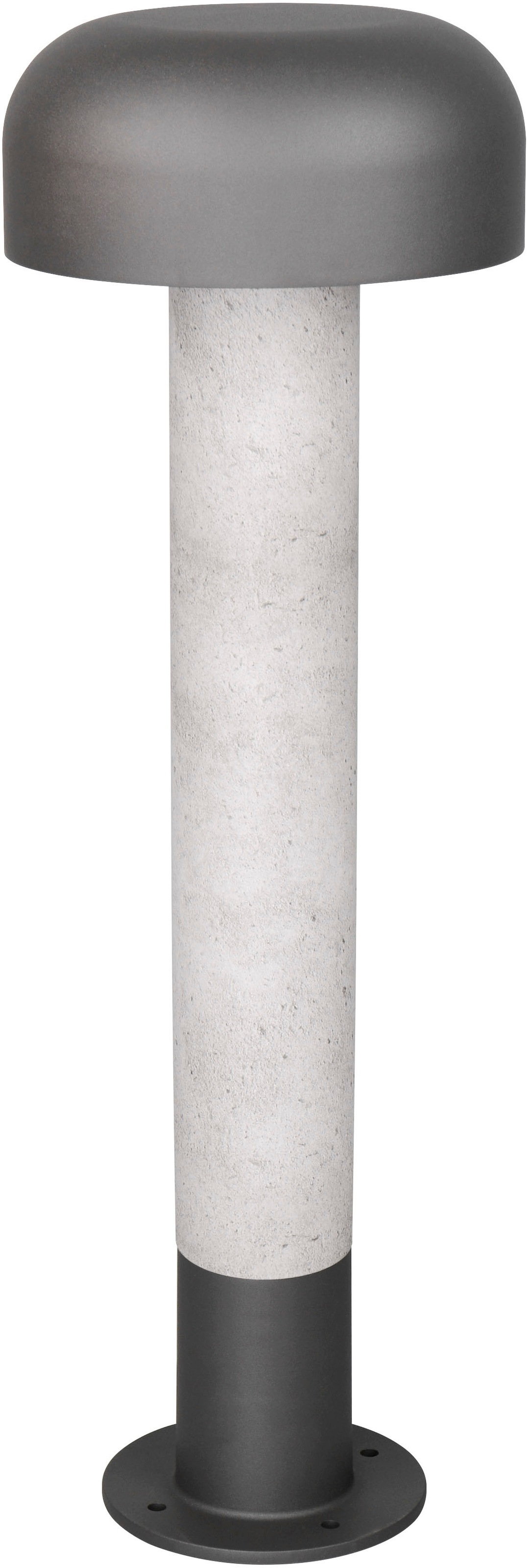 TRIO Leuchten Außen-Stehlampe »FRASER, Outdoor Stehleuchte Höhe 54cm, exkl 1x E27 max 10W, IP54« E27 1 Stk. warmweiß - kaltweiß Wegeleuchte Garten Terrasse, Ø 19cm Höhe 54cm, Leuchtmittel wechselbar