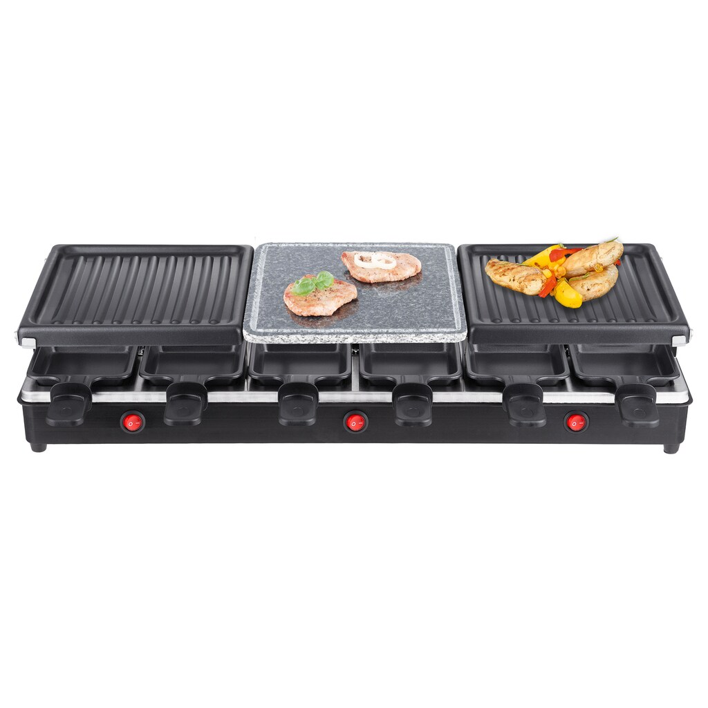 Silva Homeline Raclette »PK-RF 122«, 12 St. Raclettepfännchen, 1650 W