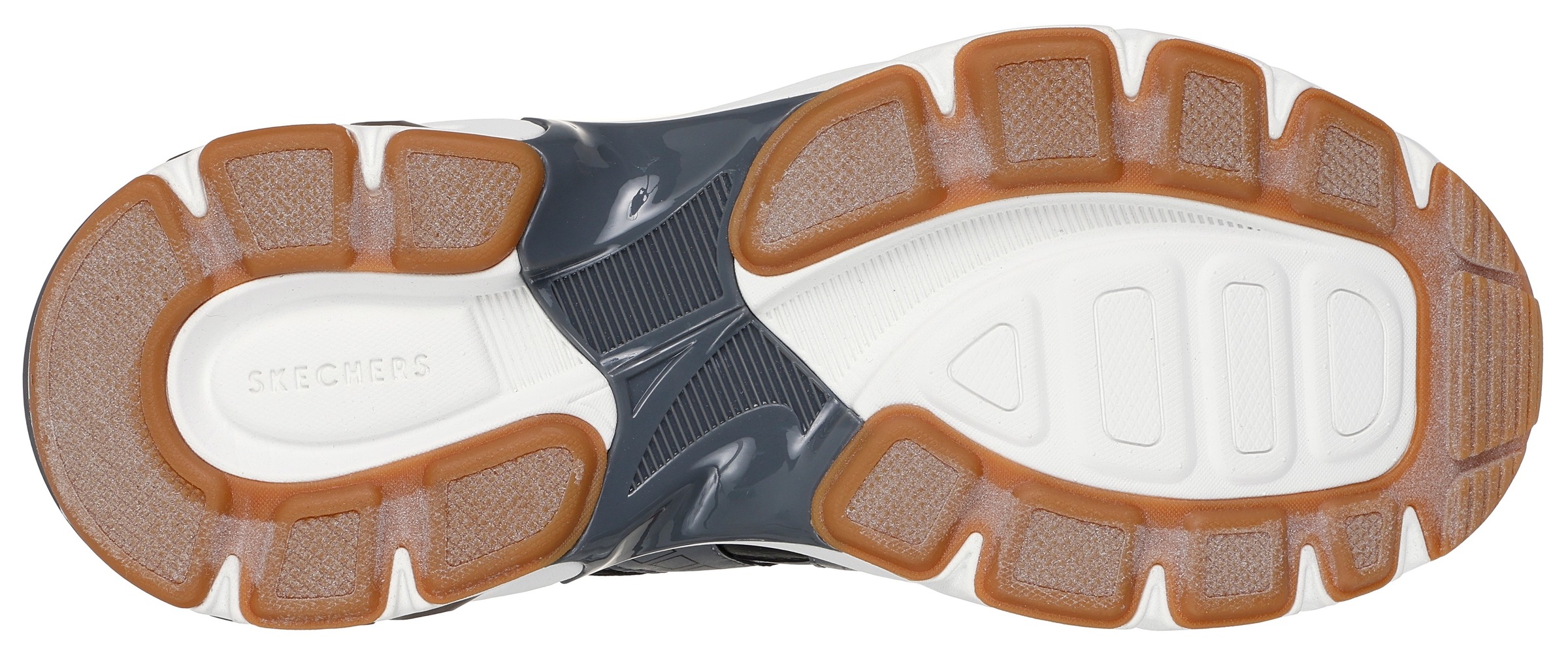 Skechers Sneaker »SHADOW«, Chunky Sneaker, Schnürschuh mit auffälliger Laufsohle