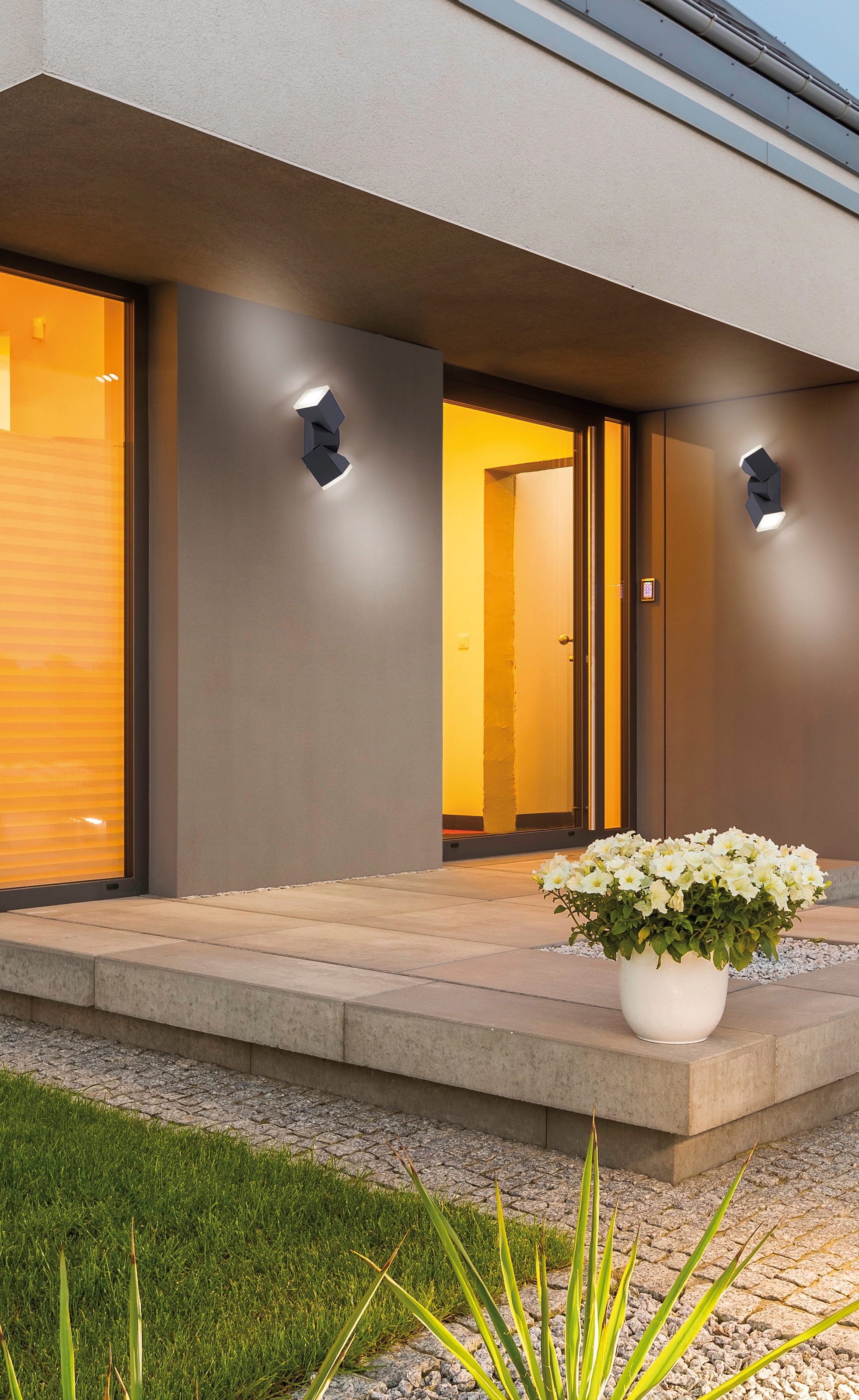 Paul Neuhaus LED Außen-Wandleuchte »Ryan«, 2 flammig-flammig, Schutzart IP,  Für Außen- und Innenbereich online kaufen | mit 3 Jahren XXL Garantie