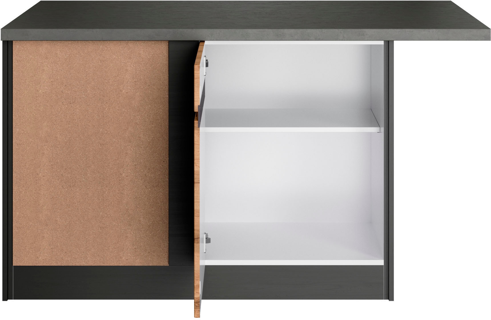 KOCHSTATION Winkelküche »KS-Riesa« Stellbreite 340x150 cm, wahlweise mit oder ohne E-Geräte