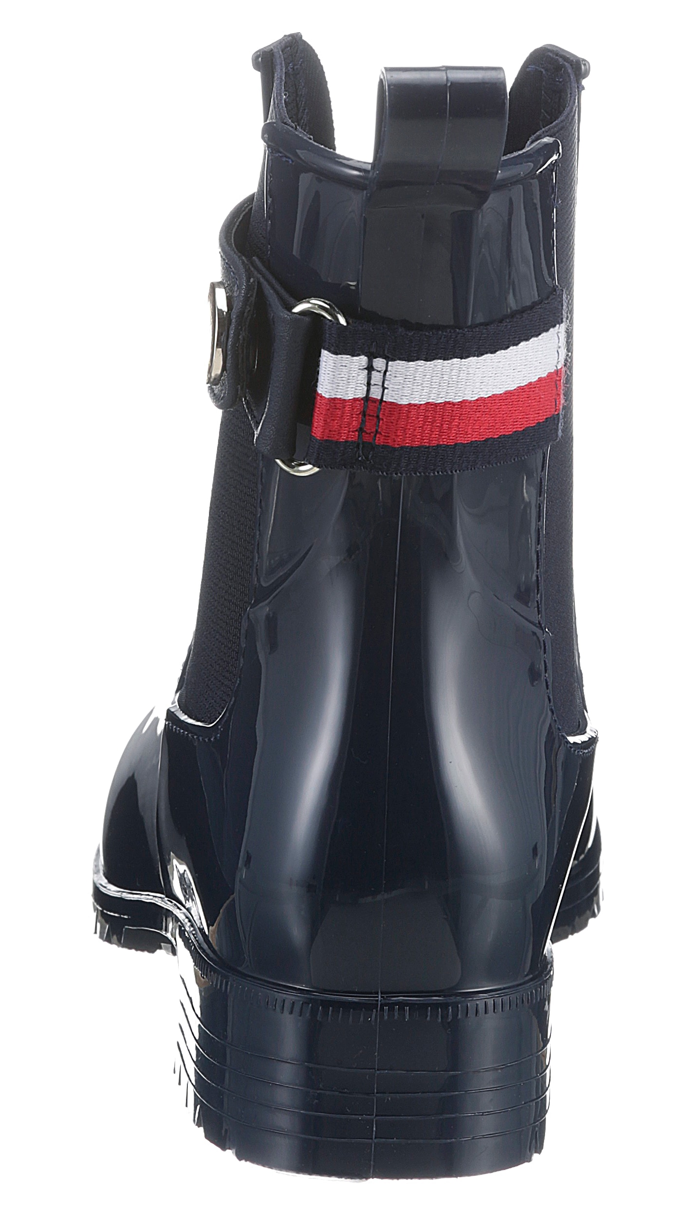 Tommy Hilfiger Chelseaboots »ANKLE RAINBOOT WITH METAL DETAIL«