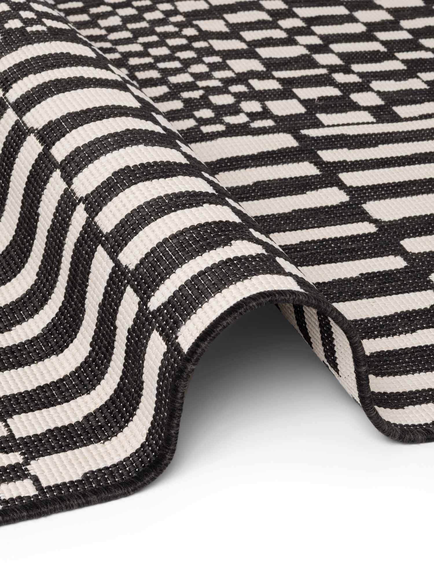 Ted Baker Teppich »Barkham , Wendeteppich« rechteckig 8 mm Höhe Designteppich, Wetterfest, Pflegeleicht, Modern, Wohnzimmer, Terrasse