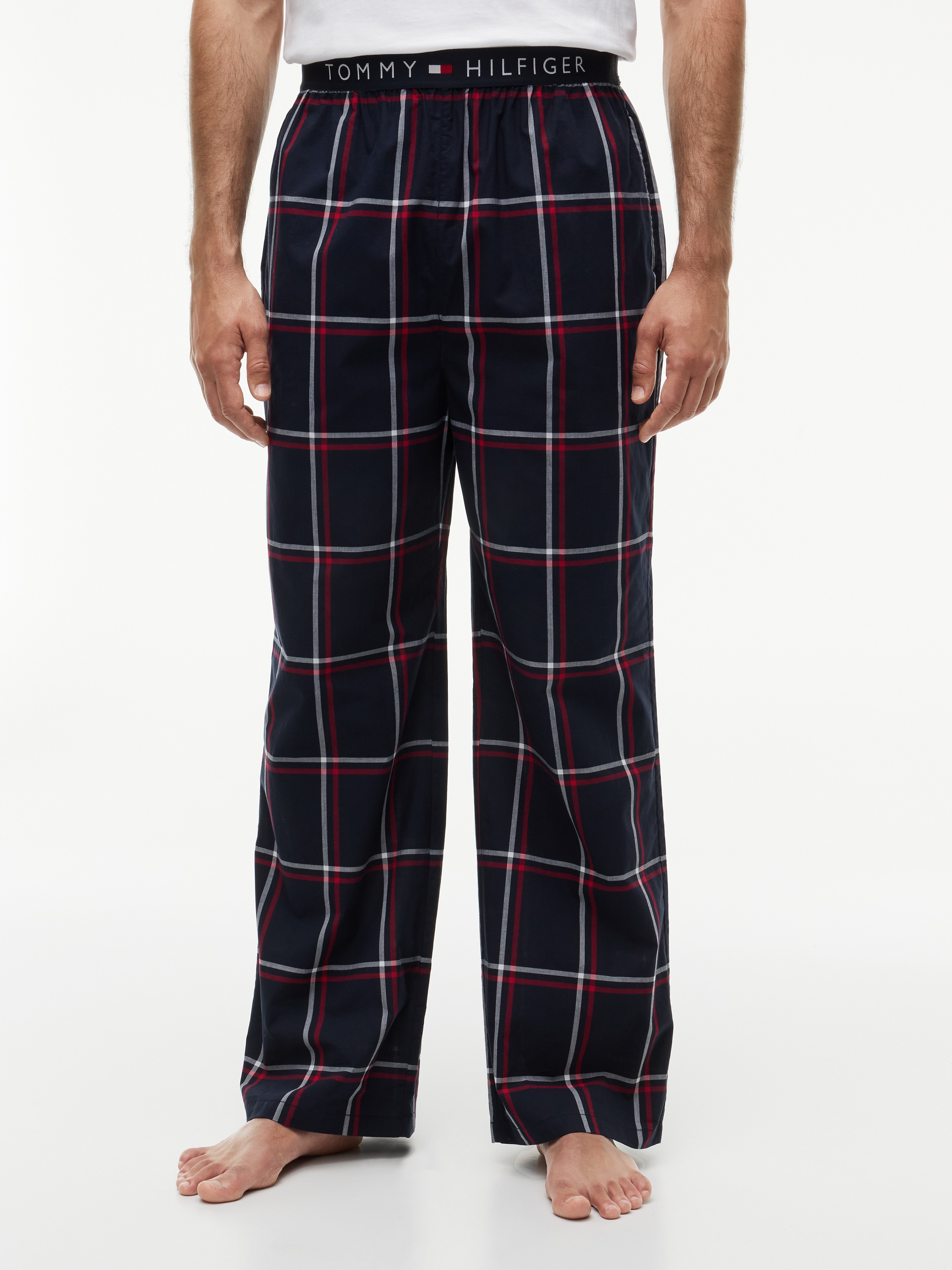 Tommy Hilfiger Underwear Relaxhose »WOVEN PANT PRINT«  Klassisches Karo-Design, Komfortabler Elastikbund