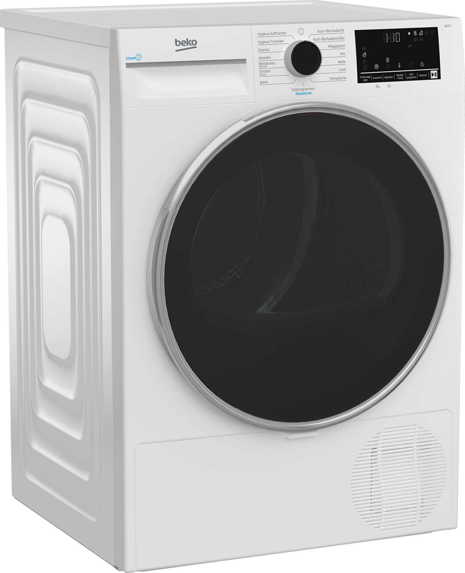 BEKO Wärmepumpentrockner »B3T42249S« SteamCure-Dampffunktion für schonende Pflege und Frische