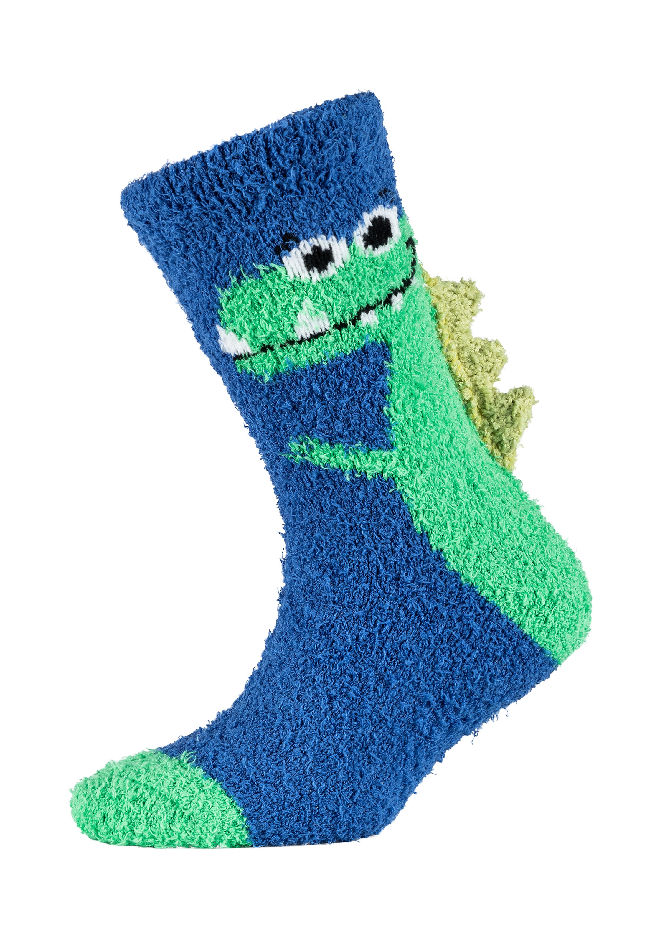 Camano Socken »COSY FANCY APPLICATION SOCKS« 4 Paar tlg. mit elastischem Bund