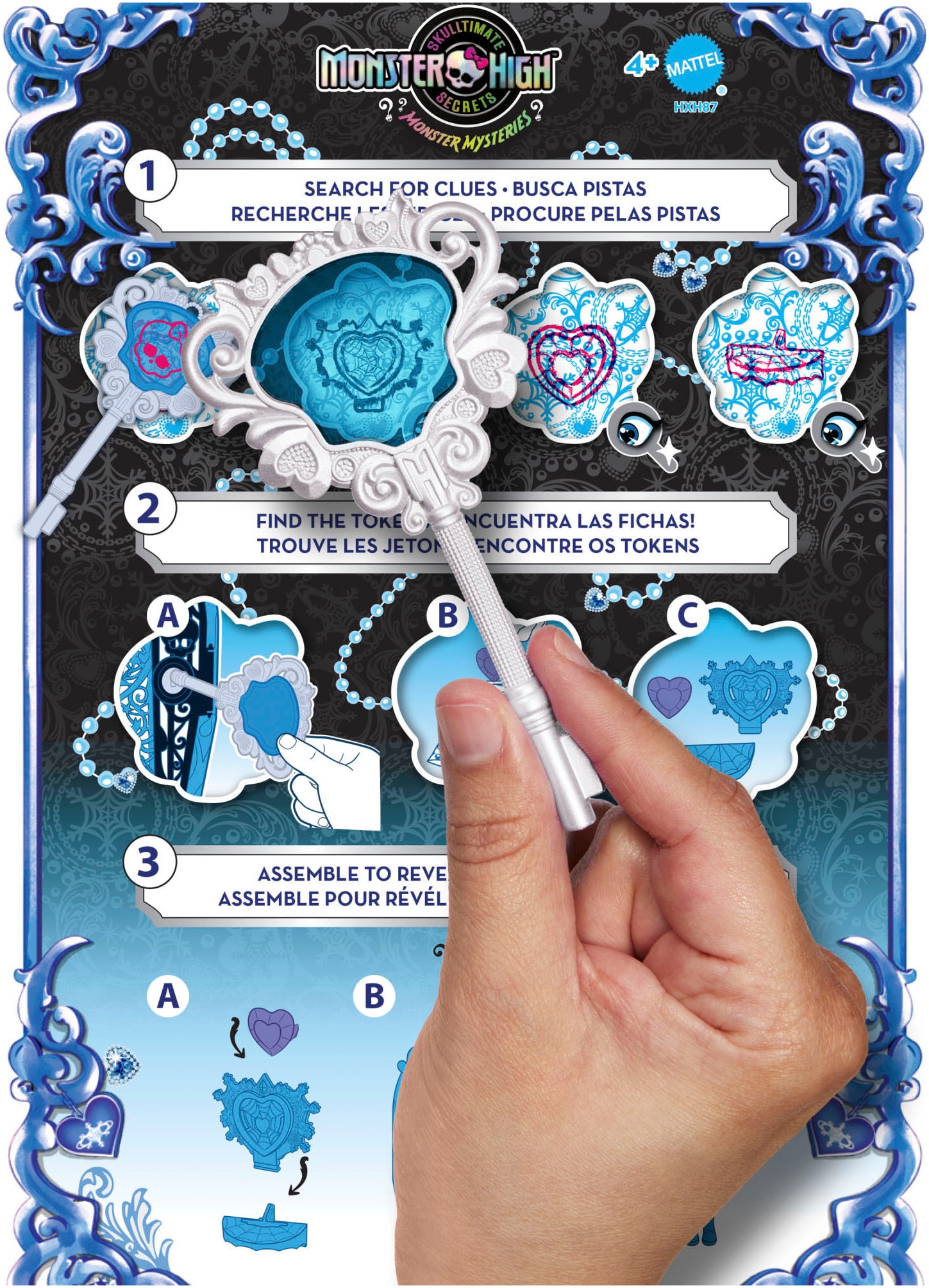 MonsterHigh™ Anziehpuppe »Skulltimate Secrets: Monster Mysteries, Abbey Bominable«