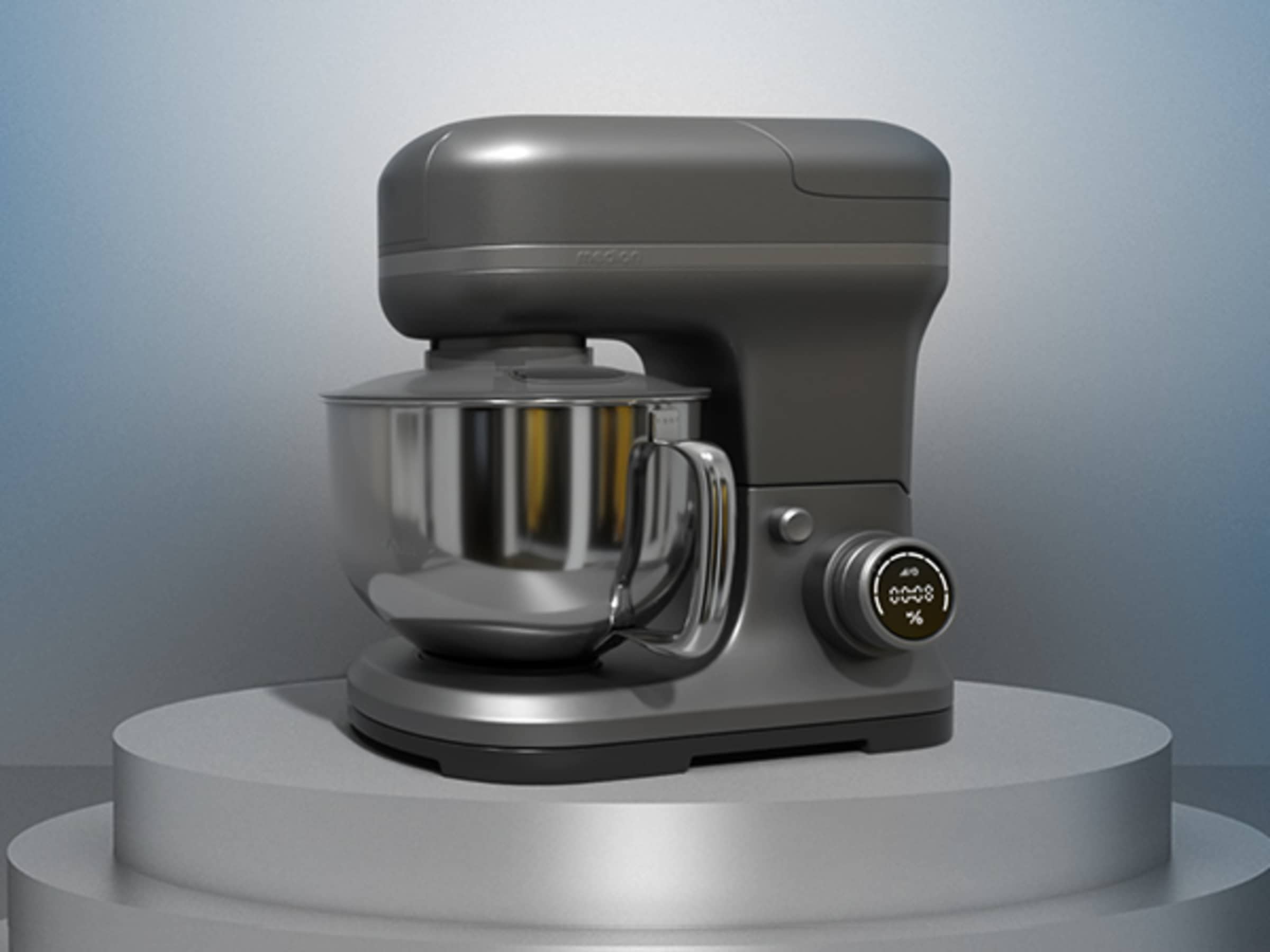 Medion® Küchenmaschine »MD 18430, 8 Geschwindigkeitsstufen, Impulsfunktion, 5L Rührschüssel«, Mit umfangreichem Zubehör-Set, Mixeraufsatz, Fleischwolf-Aufsatz