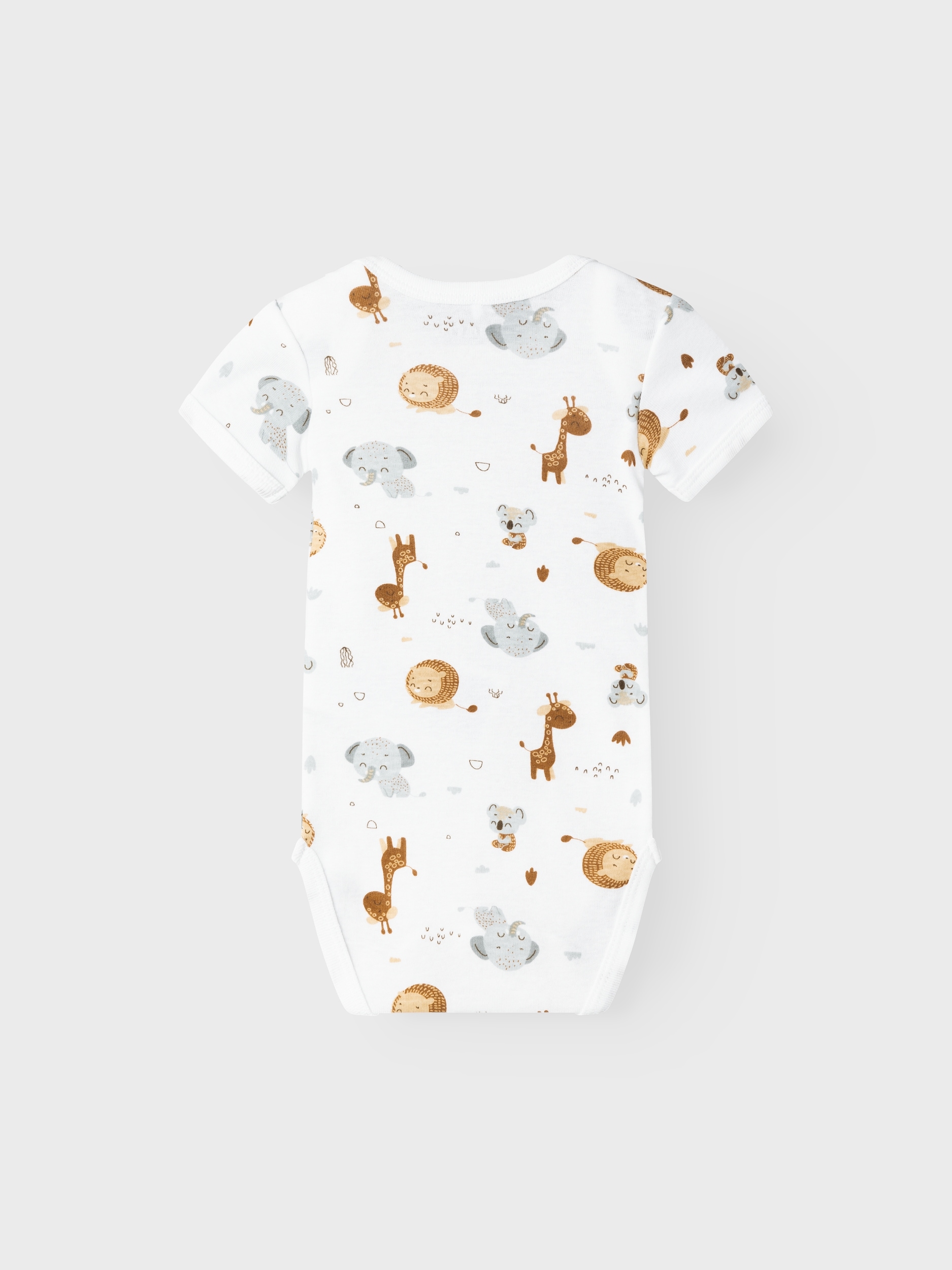 Name It Body »NBNBODY 2P SS BEIGE ANIMAL NOOS«, (Packung, 2 tlg.) bei ♕
