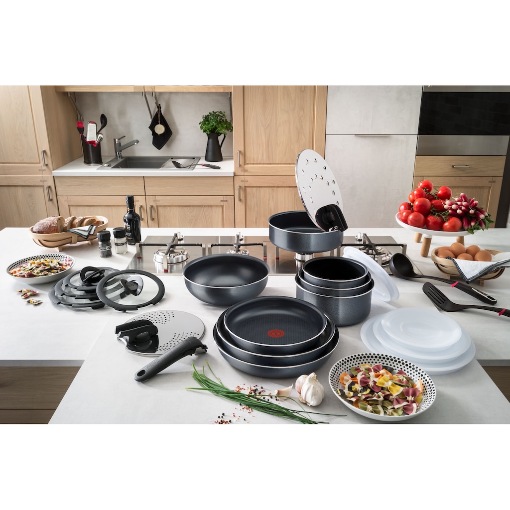 Tefal Topf-Set »Ingenio Elegance«, Aluminium, (Set, 4 tlg.)