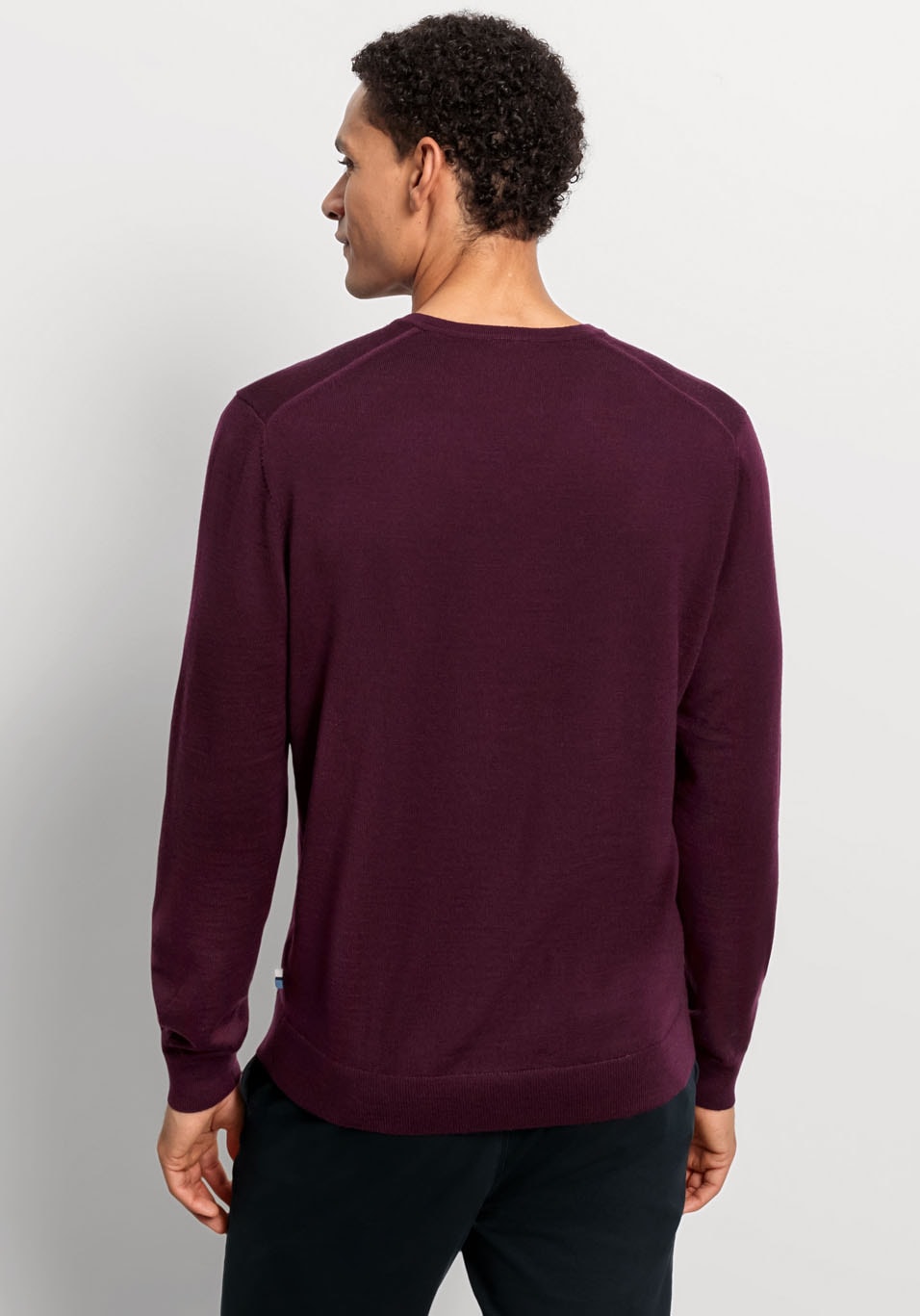 OLYMP Rundhalspullover »OLYMP Strick Casual«