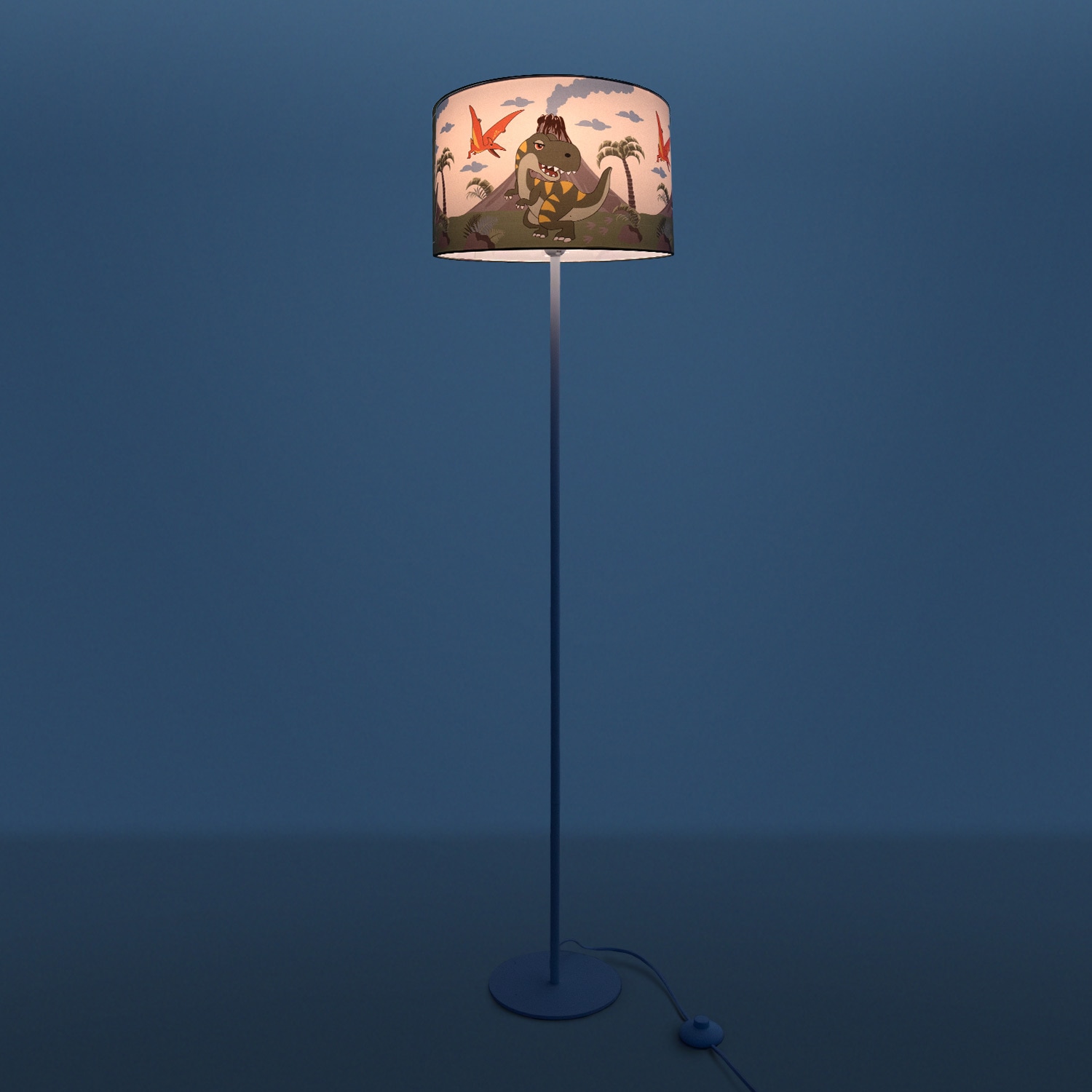 Paco Home Stehlampe »Diamond 636«, 1 flammig-flammig, Kinderzimmer  Babyzimmer Stehleuchte Stoffschirm Dinosaurier Motiv E27 online kaufen |  mit 3 Jahren XXL Garantie