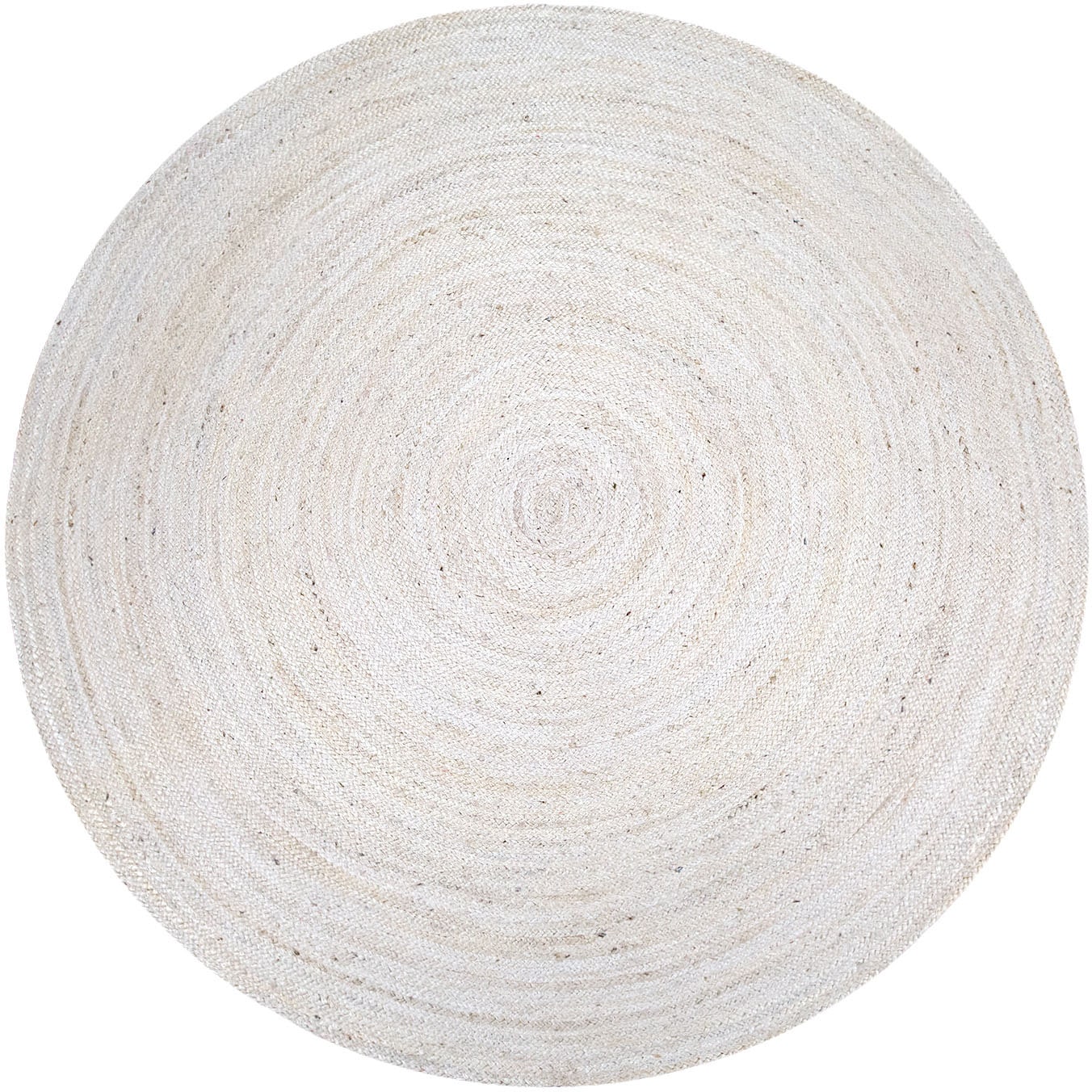 Teppich »Viborg 595«, rund, Jute, Modern, Boho, Handgefertigter Natur-Teppich