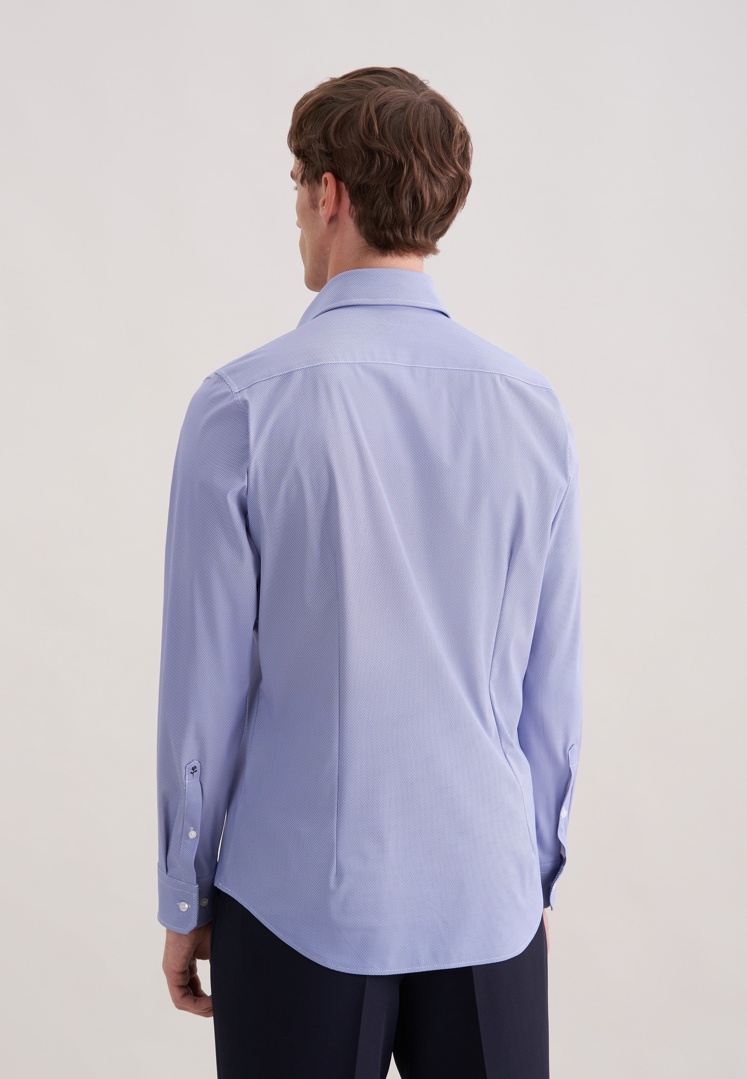 seidensticker Businesshemd »Schwarze Rose« Slim 1/1 Kentkragen Druck